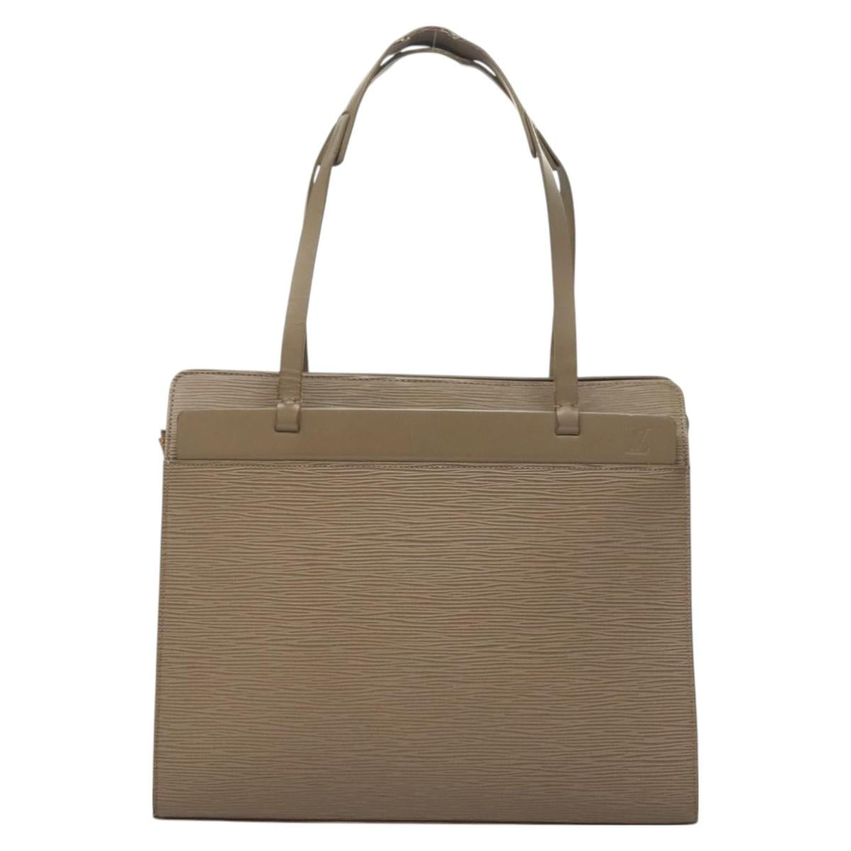 LOUIS VUITTON Epi Croisette PM Tote Bag Lilac M5249B LV Auth bs26515