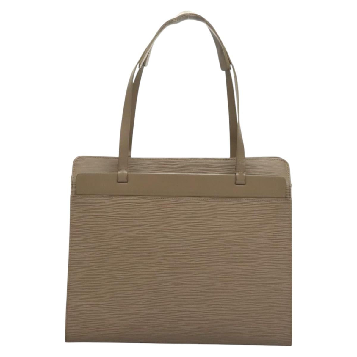 LOUIS VUITTON Epi Croisette PM Tote Bag Lilac M5249B LV Auth bs26515