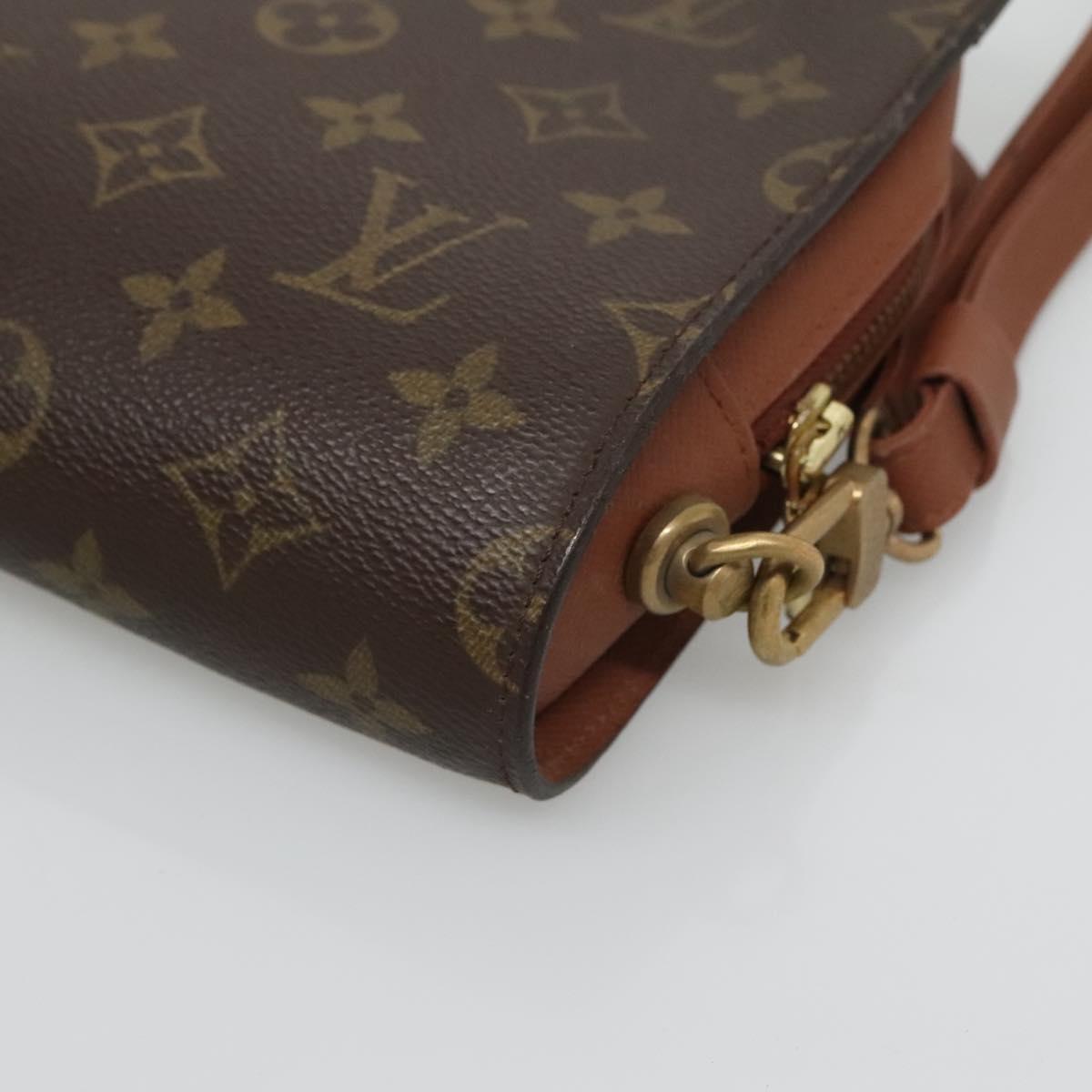 LOUIS VUITTON Monogram Orsay Clutch Bag M51790 LV Auth bs26520