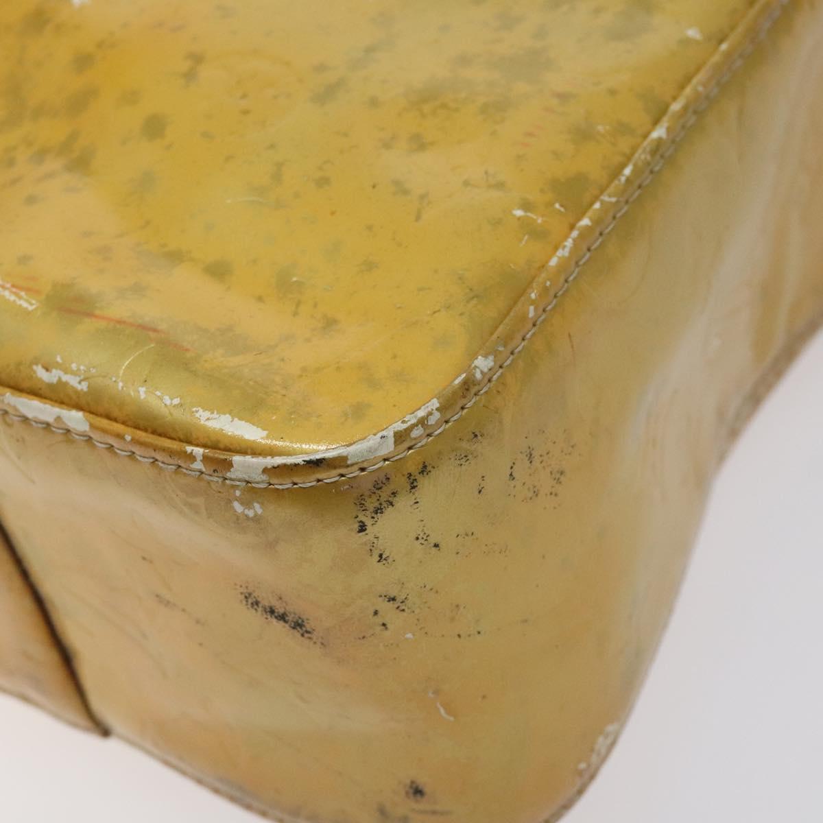 LOUIS VUITTON Monogram Vernis Columbus Tote Bag Gris M91028 LV Auth bs26524