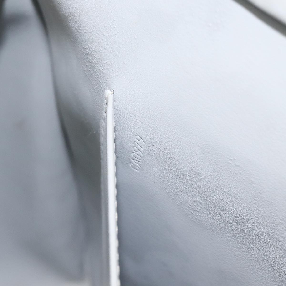 LOUIS VUITTON Monogram Vernis Columbus Tote Bag Gris M91028 LV Auth bs26524