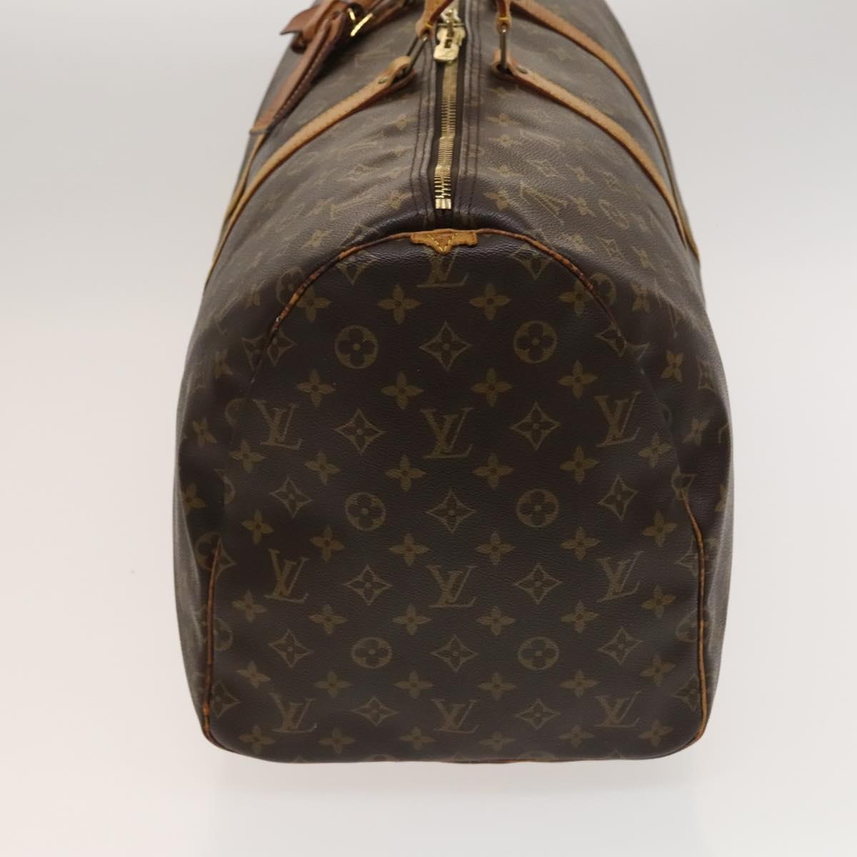 LOUIS VUITTON Monogram Keepall 50 Boston Bag M41426 LV Auth bs26525