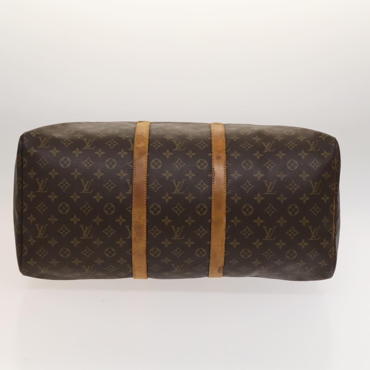LOUIS VUITTON Monogram Keepall 50 Boston Bag M41426 LV Auth bs26525