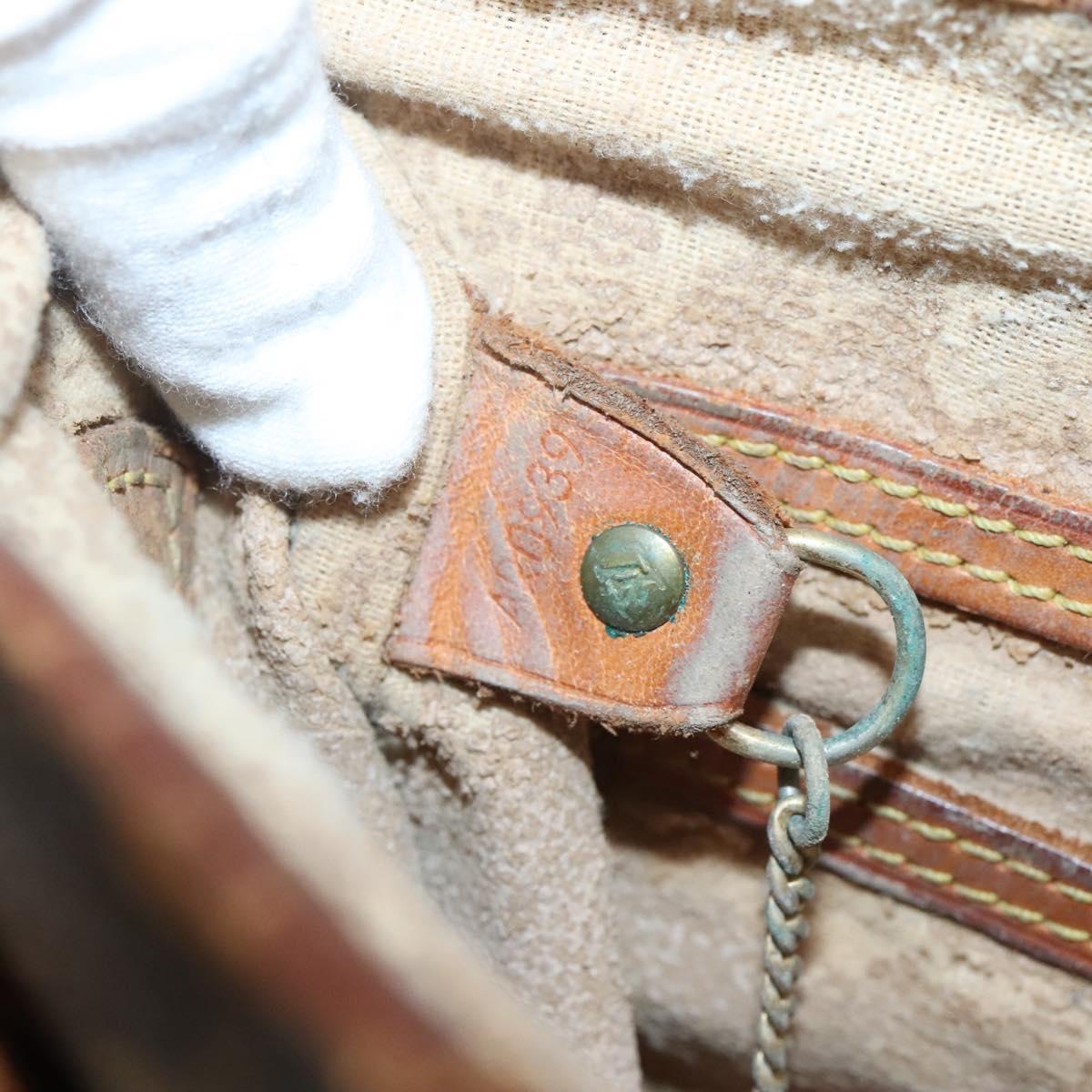 LOUIS VUITTON Monogram Bucket PM Shoulder Bag M42238 LV Auth bs26533