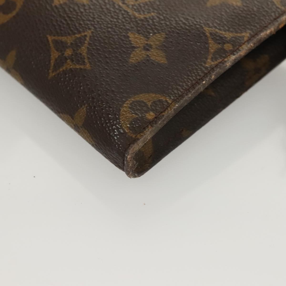 LOUIS VUITTON Monogram Bucket PM Accessory Pouch LV Auth bs26534