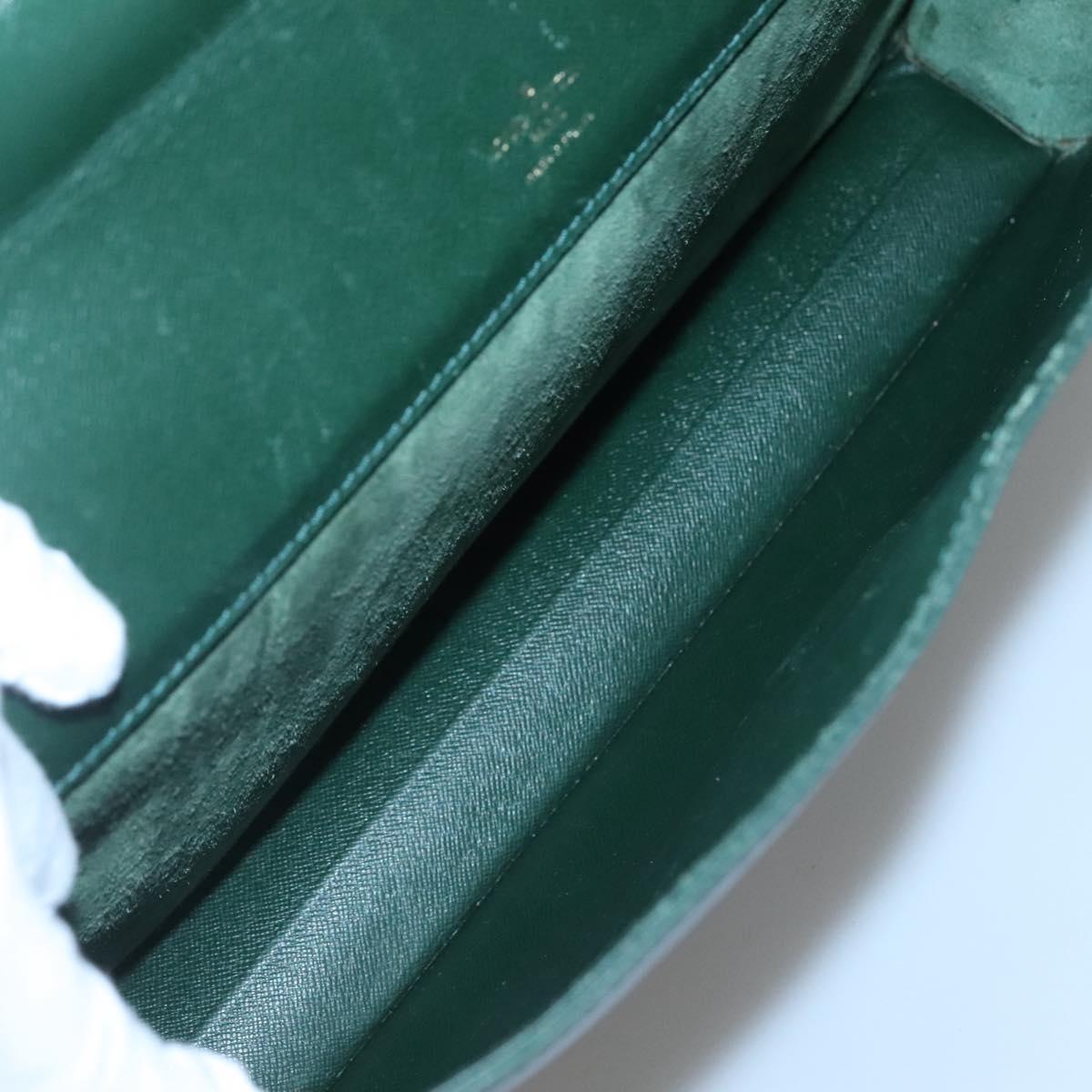 LOUIS VUITTON Taiga Serviette Kourad Business Bag Epicea M30074 LV Auth bs26540