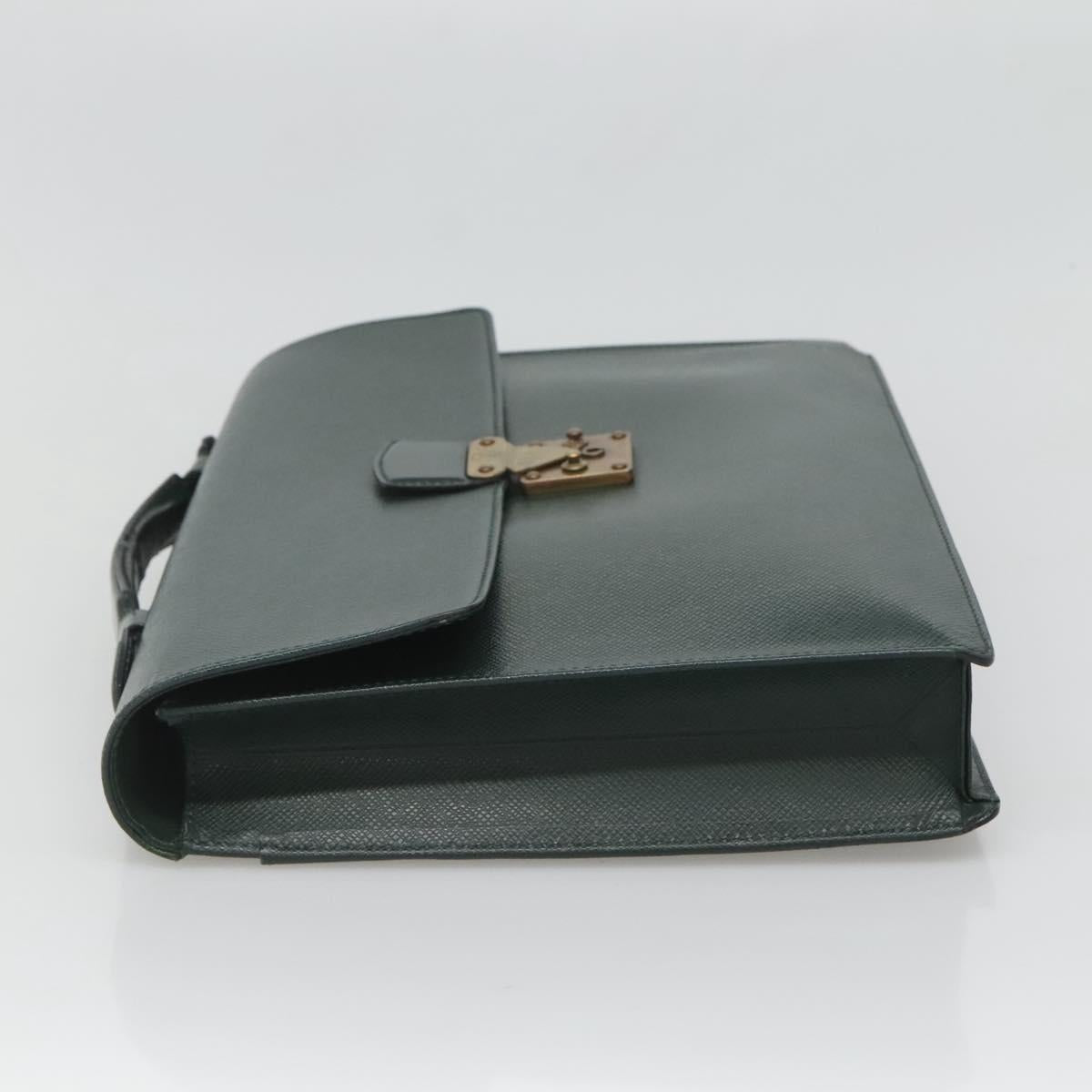 LOUIS VUITTON Taiga Serviette Kourad Business Bag Epicea M30074 LV Auth bs26540