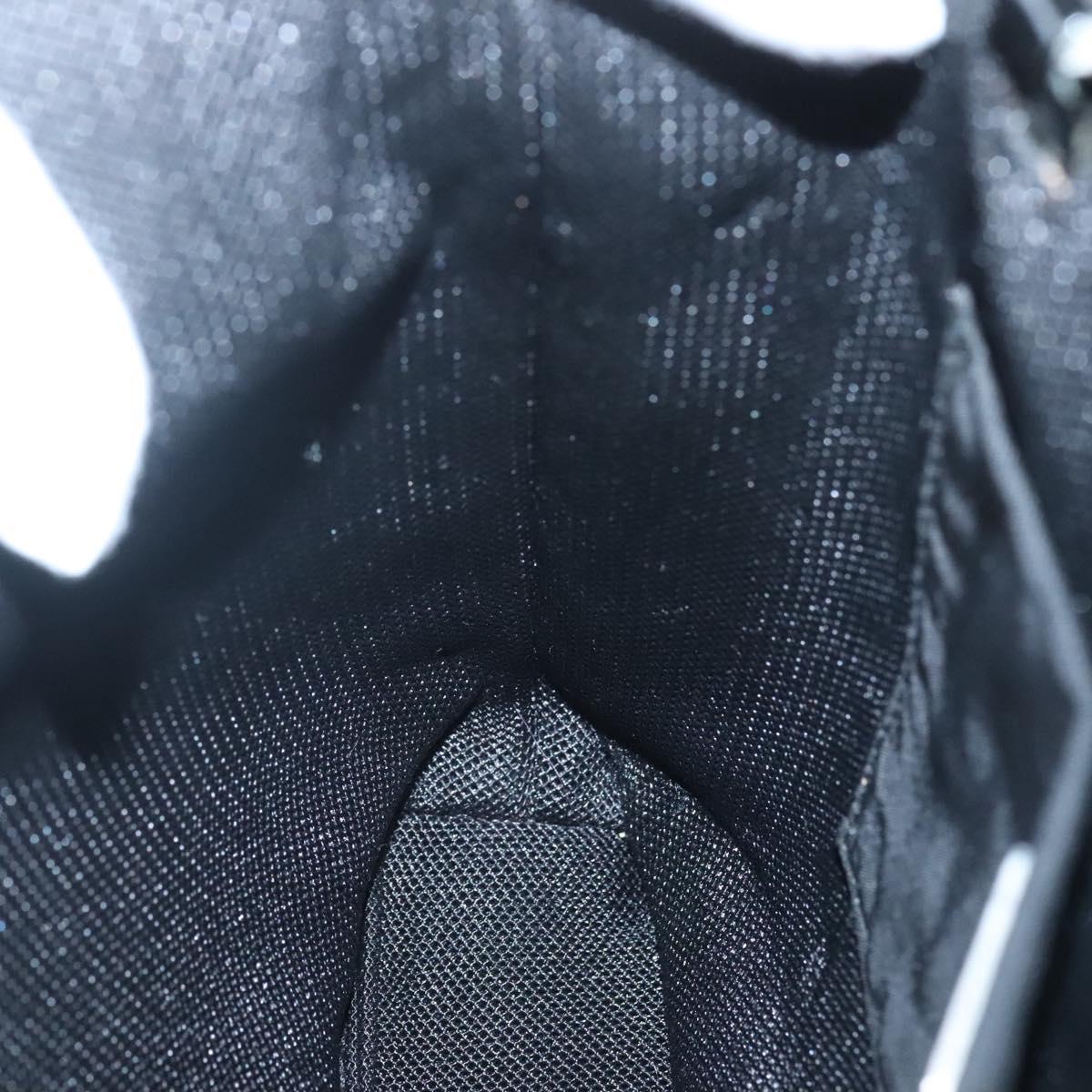 PRADA Hand Bag Nylon Pink Silver Auth bs26647