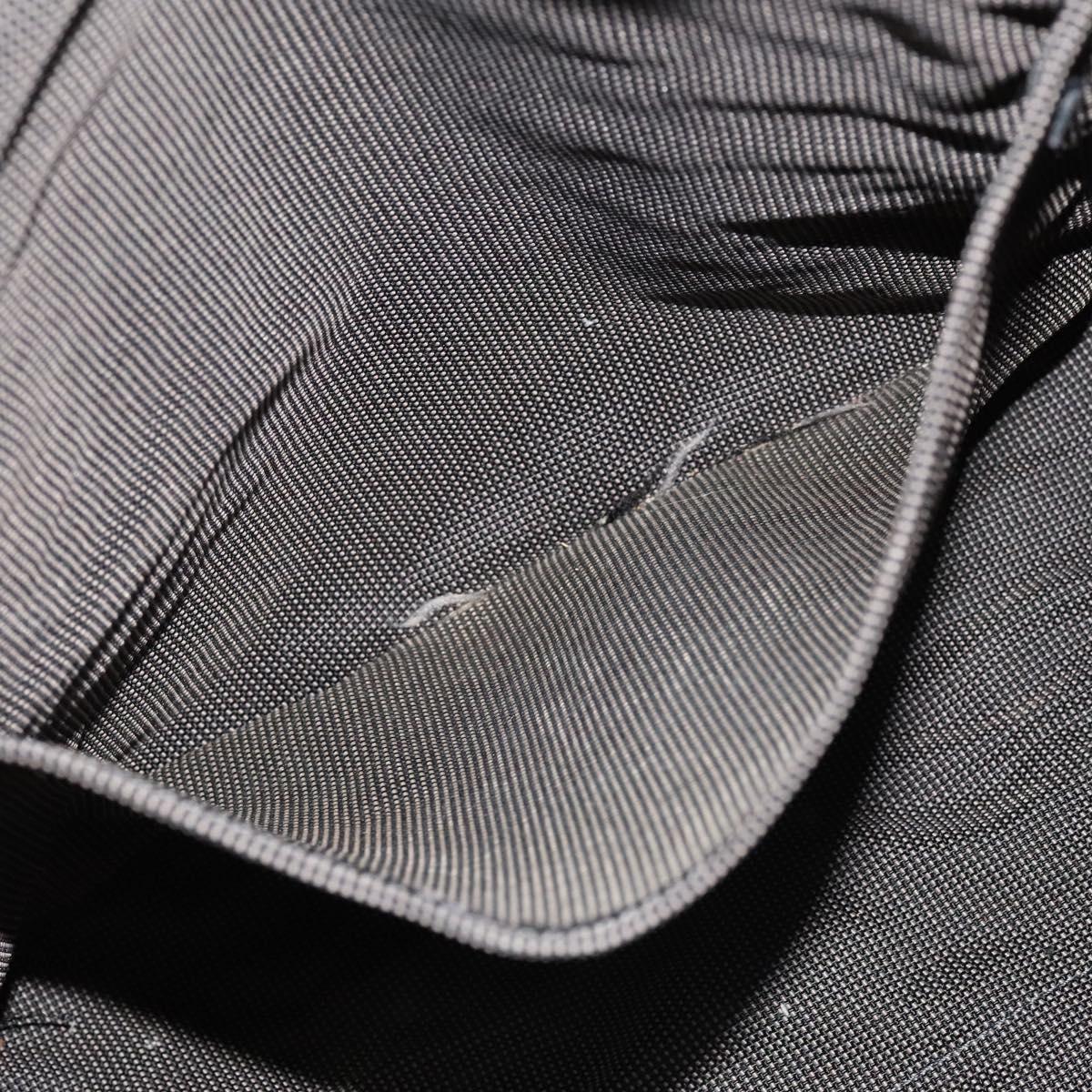 HERMES Her Line A Dos MM Backpack Canvas Gray Silver Auth bs26679