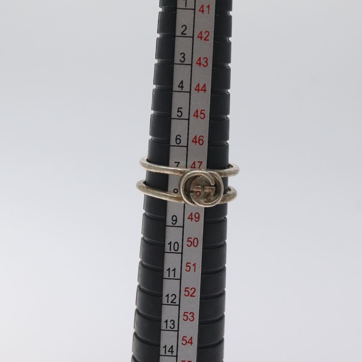GUCCI Ring Ag925 Silver Auth bs26779