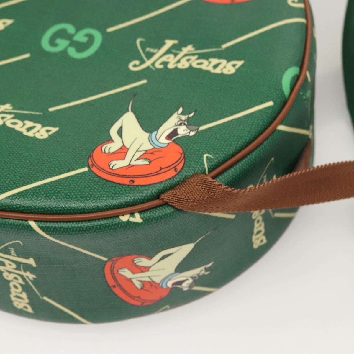 GUCCI The Jetsons Web Sherry Line Children Backpack PVC 752358 Auth bs26793