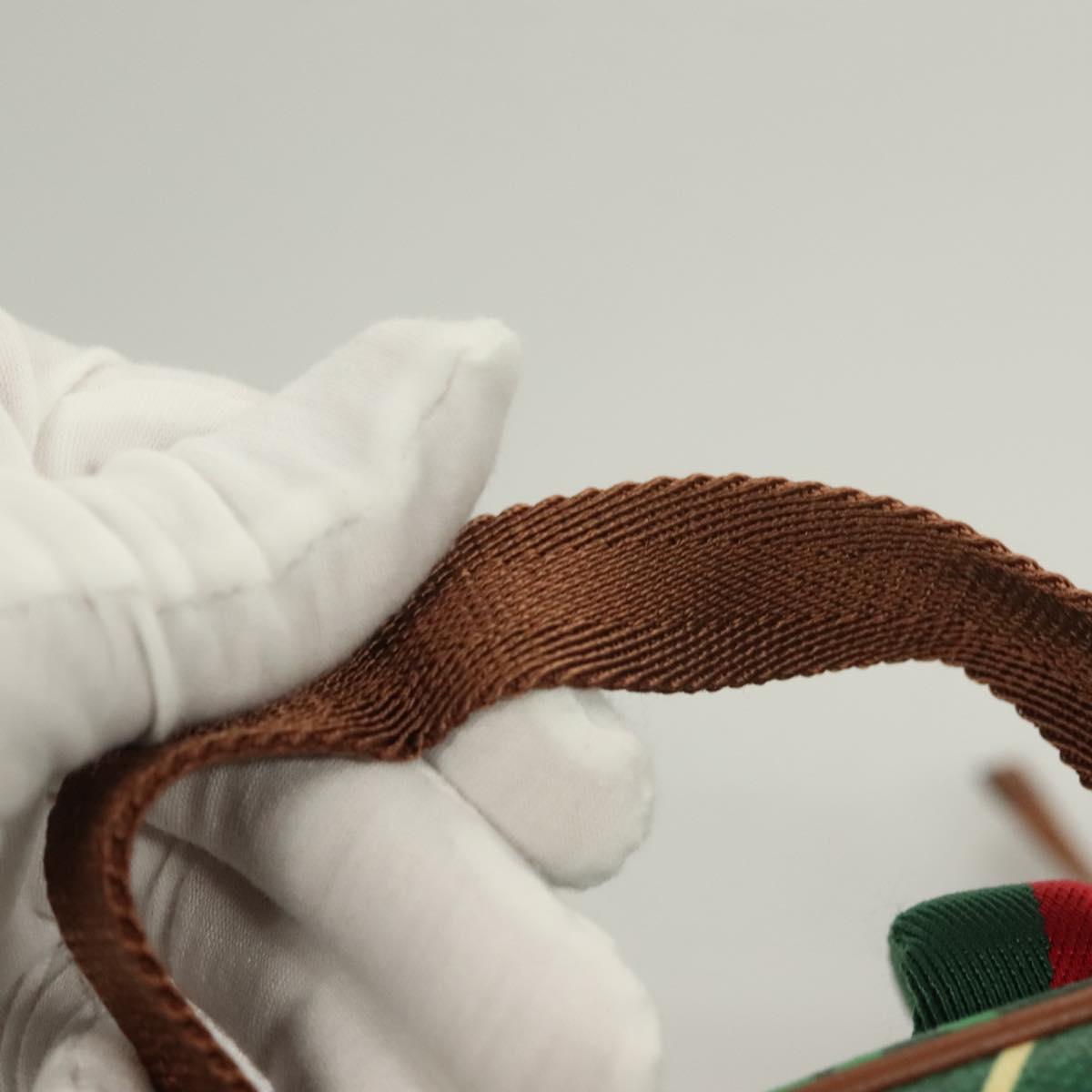 GUCCI The Jetsons Web Sherry Line Children Backpack PVC 752358 Auth bs26793