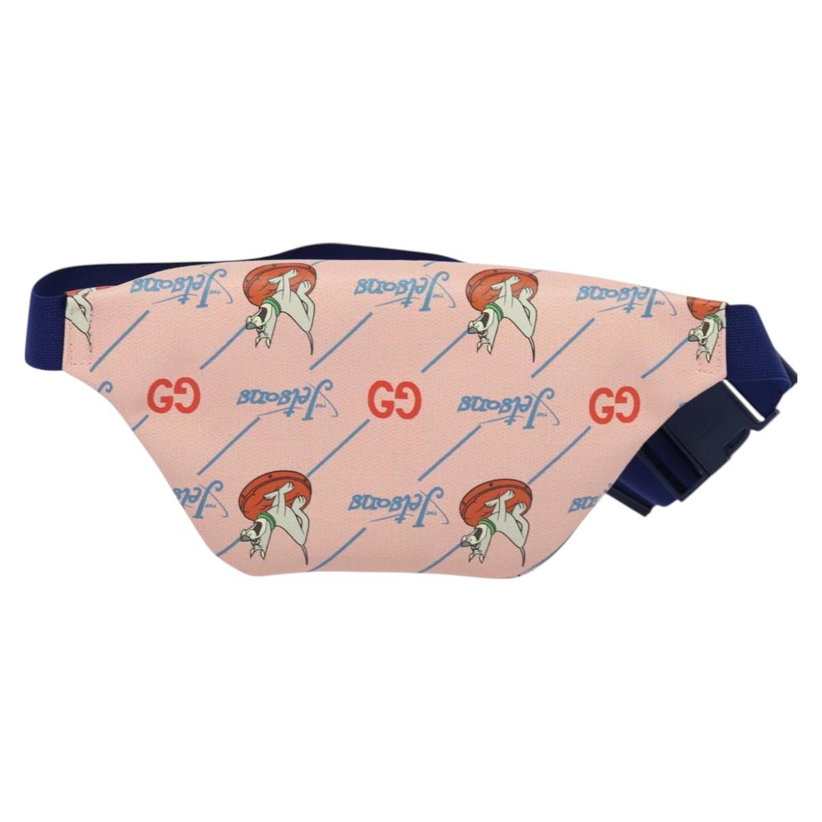 GUCCI THE Jetsons Children's Body Bag PVC Pink 502095 Auth bs26794