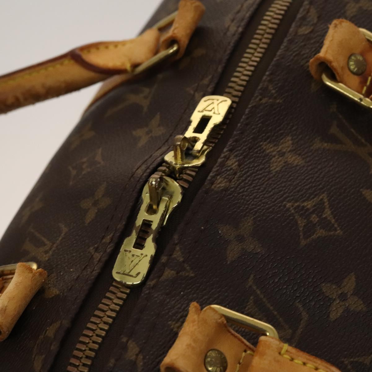 LOUIS VUITTON Monogram Keepall Bandouliere 50 Boston Bag M41416 LV Auth bs26812
