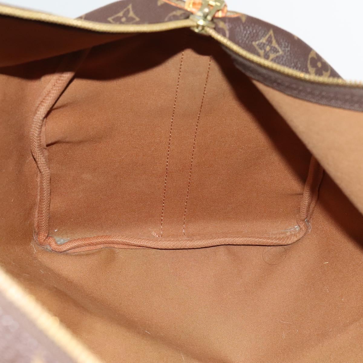 LOUIS VUITTON Monogram Keepall Bandouliere 50 Boston Bag M41416 LV Auth bs26812