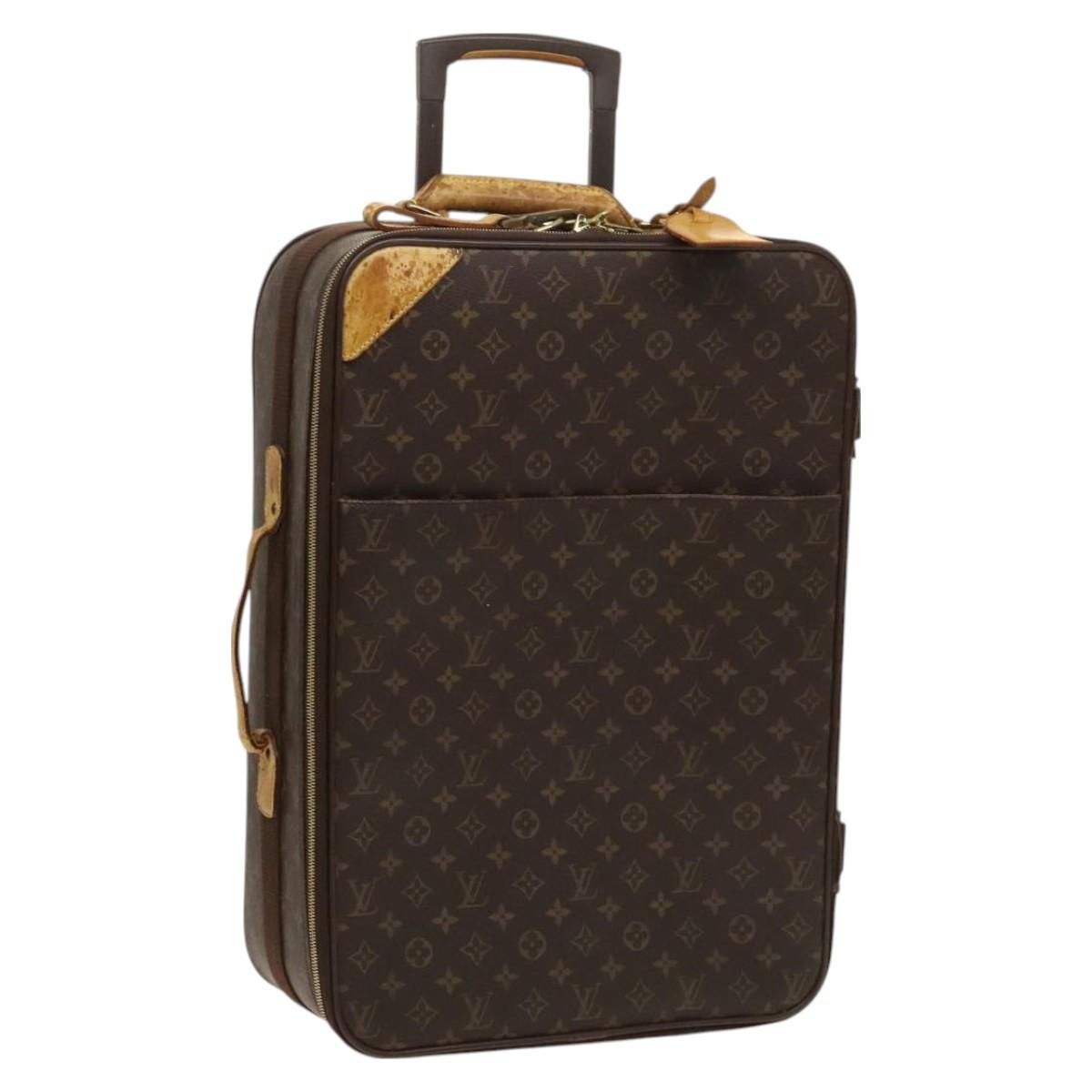 LOUIS VUITTON Monogram Pegas 55 suitcase M23294 LV Auth bs26813