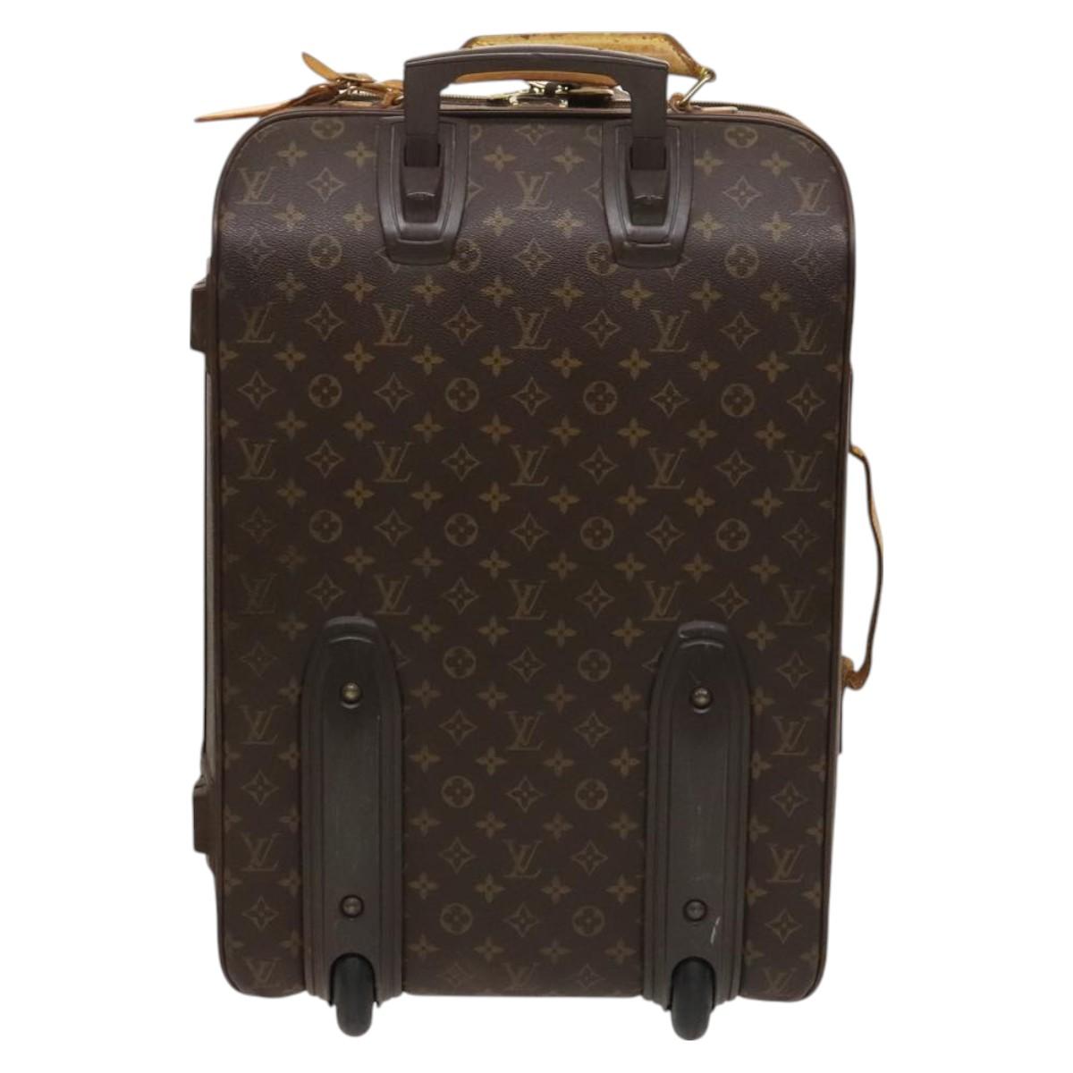 LOUIS VUITTON Monogram Pegas 55 suitcase M23294 LV Auth bs26813