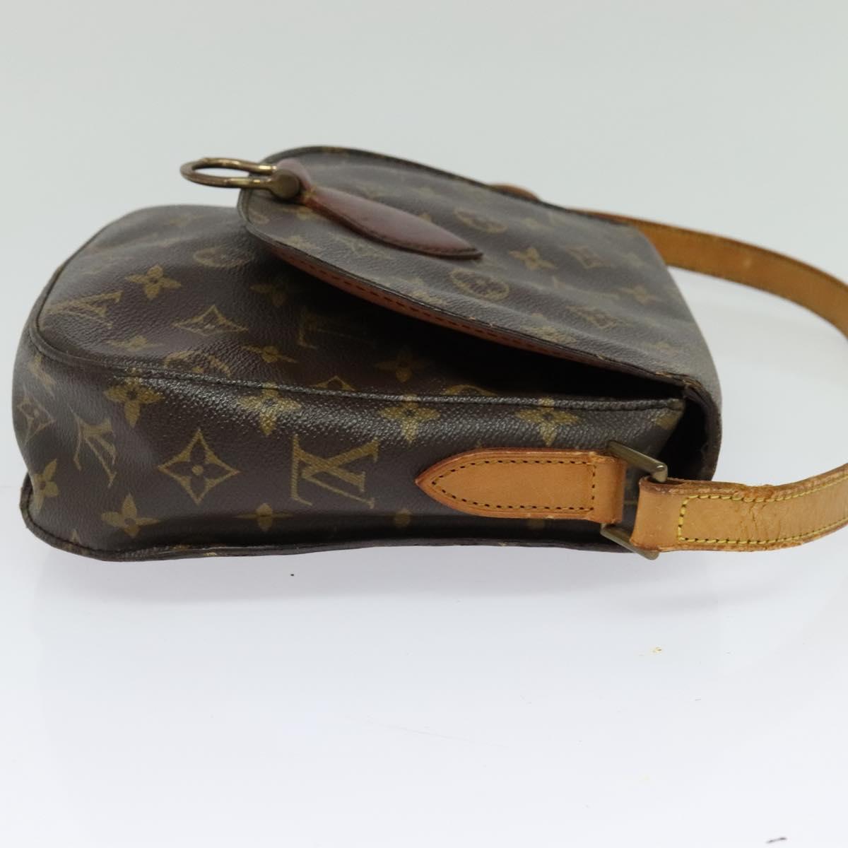 LOUIS VUITTON Monogram Saint Cloud GM Shoulder Bag M51242 LV Auth bs26826