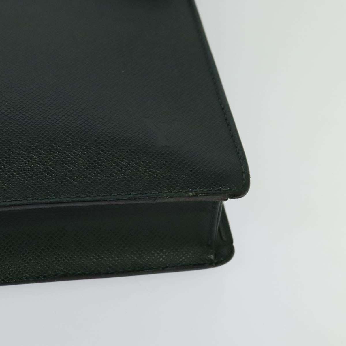 LOUIS VUITTON Taiga Serviette Kourad Business Bag Epicea M30074 LV Auth bs26833