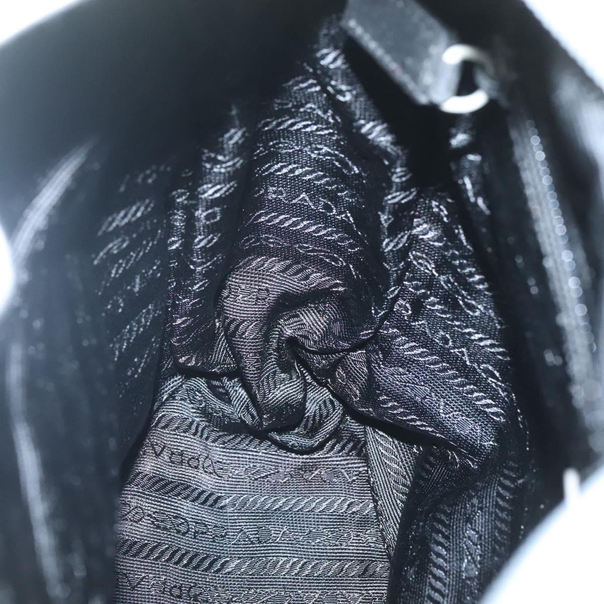 PRADA Hand Bag Nylon White Auth bs26886