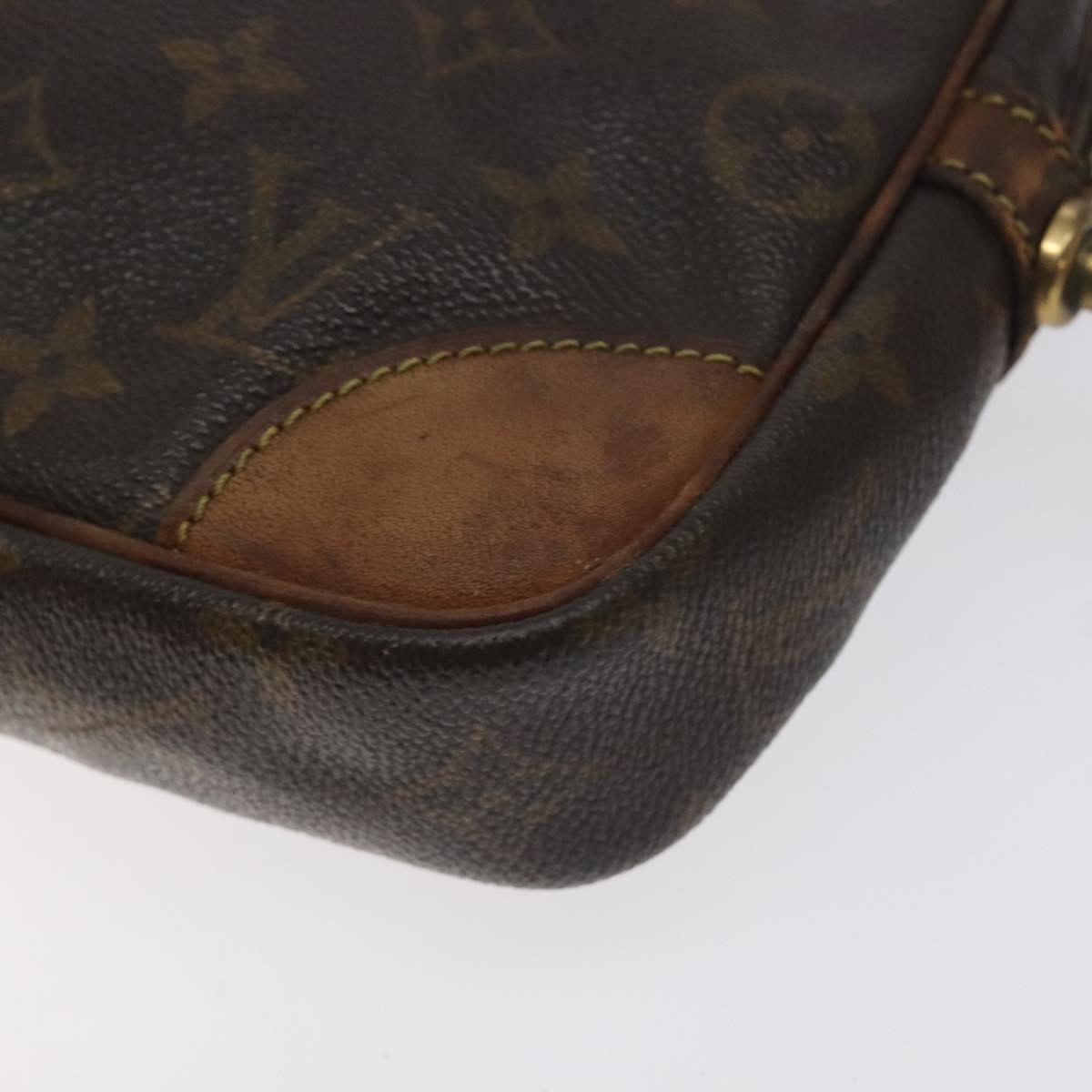LOUIS VUITTON Monogram Marly Dragonne GM Clutch Bag M51825 LV Auth bs26973
