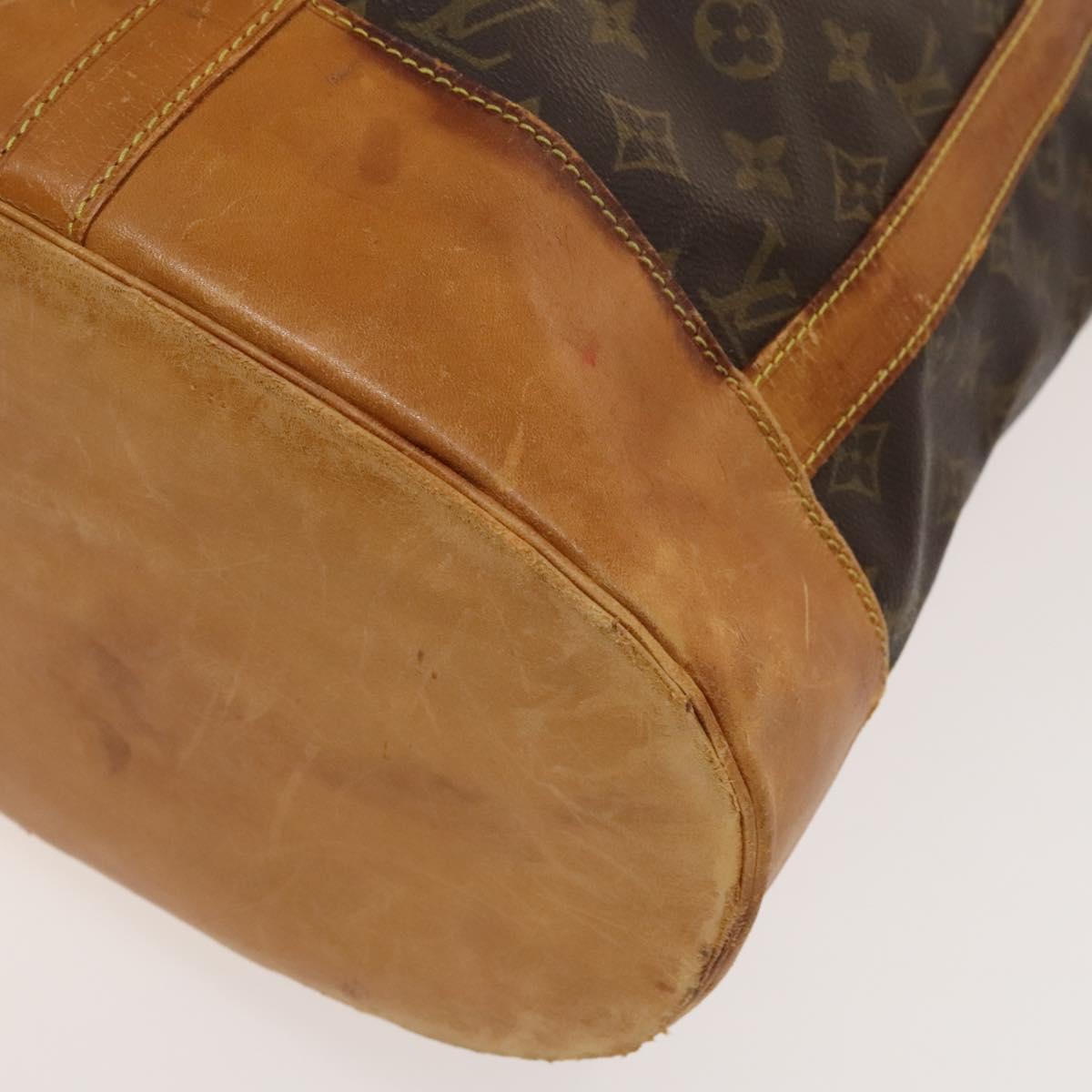 LOUIS VUITTON Monogram Randonnee GM Shoulder Bag M42244 LV Auth bs26974