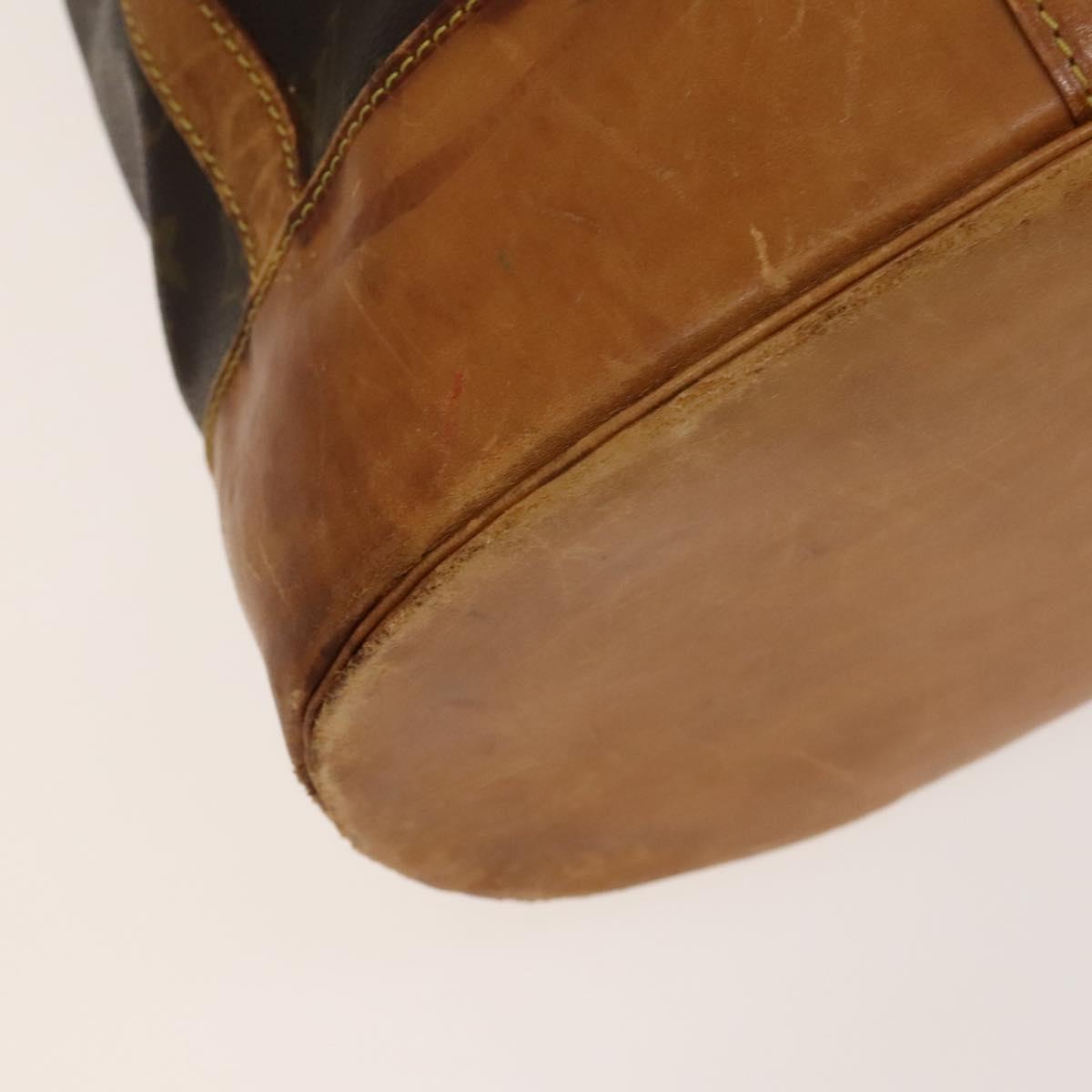 LOUIS VUITTON Monogram Randonnee GM Shoulder Bag M42244 LV Auth bs26974