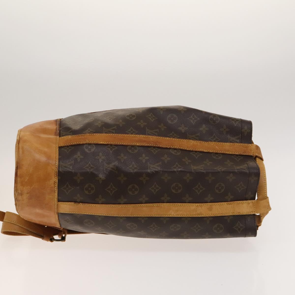 LOUIS VUITTON Monogram Randonnee GM Shoulder Bag M42244 LV Auth bs26974