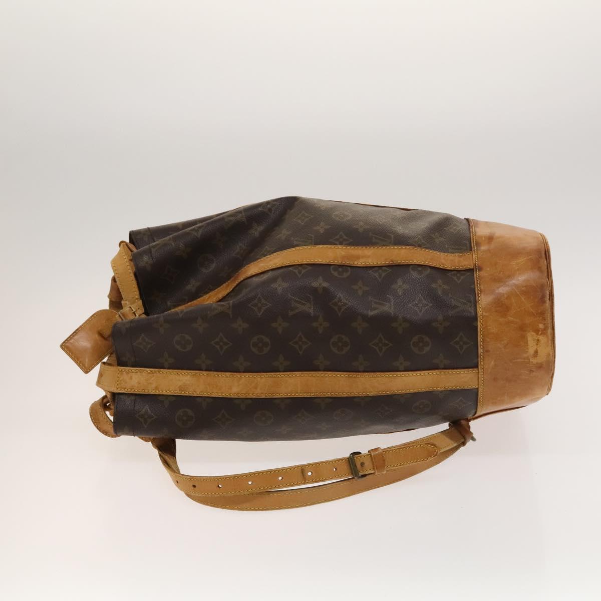 LOUIS VUITTON Monogram Randonnee GM Shoulder Bag M42244 LV Auth bs26974