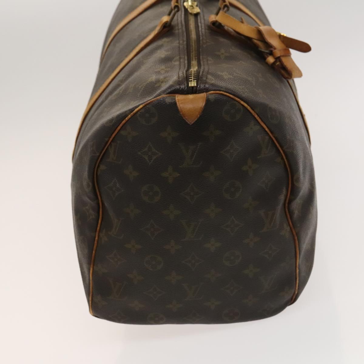 LOUIS VUITTON Monogram Keepall 50 Boston Bag M41426 LV Auth bs26975