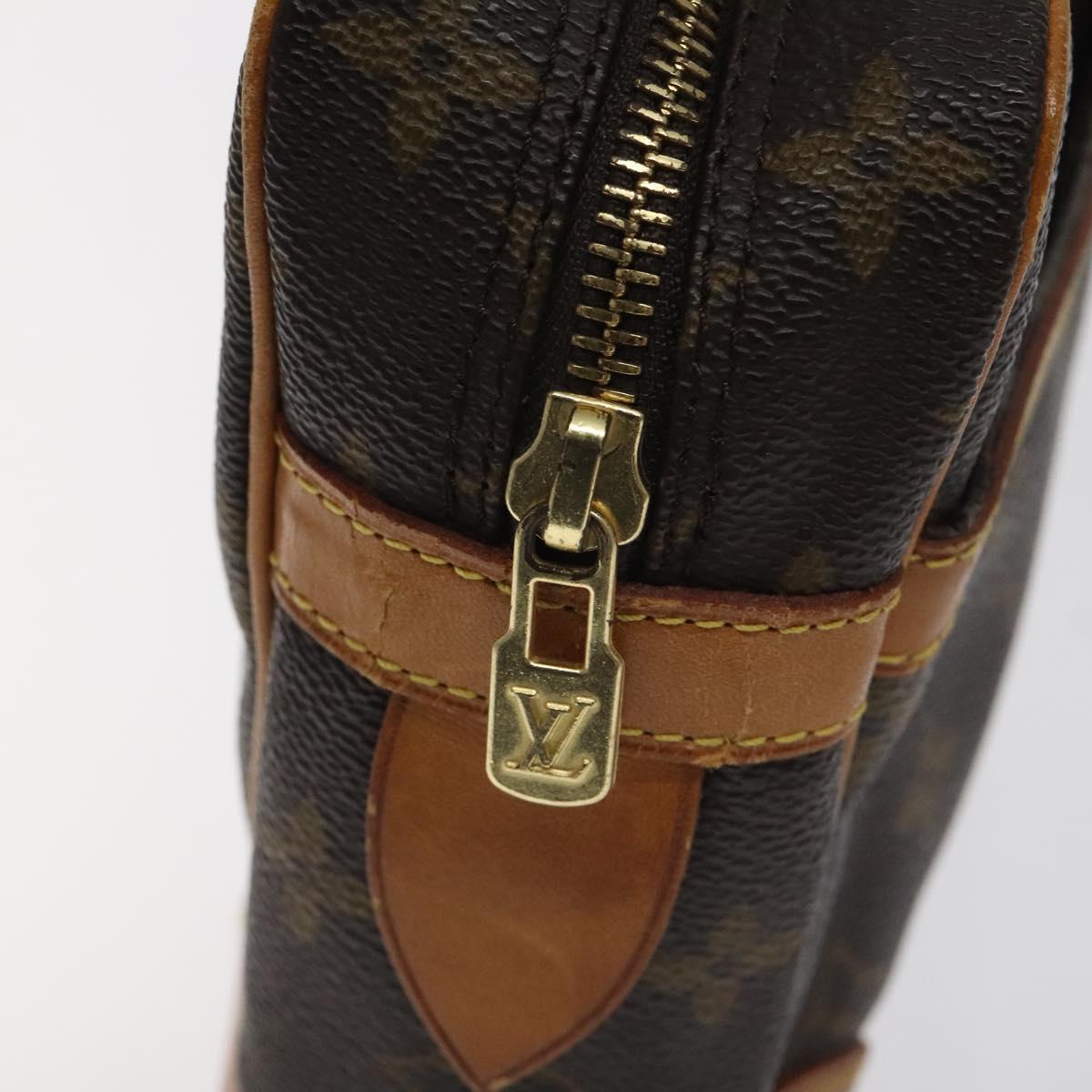 LOUIS VUITTON Monogram Compiegne 28 Clutch Bag M51845 LV Auth bs26976