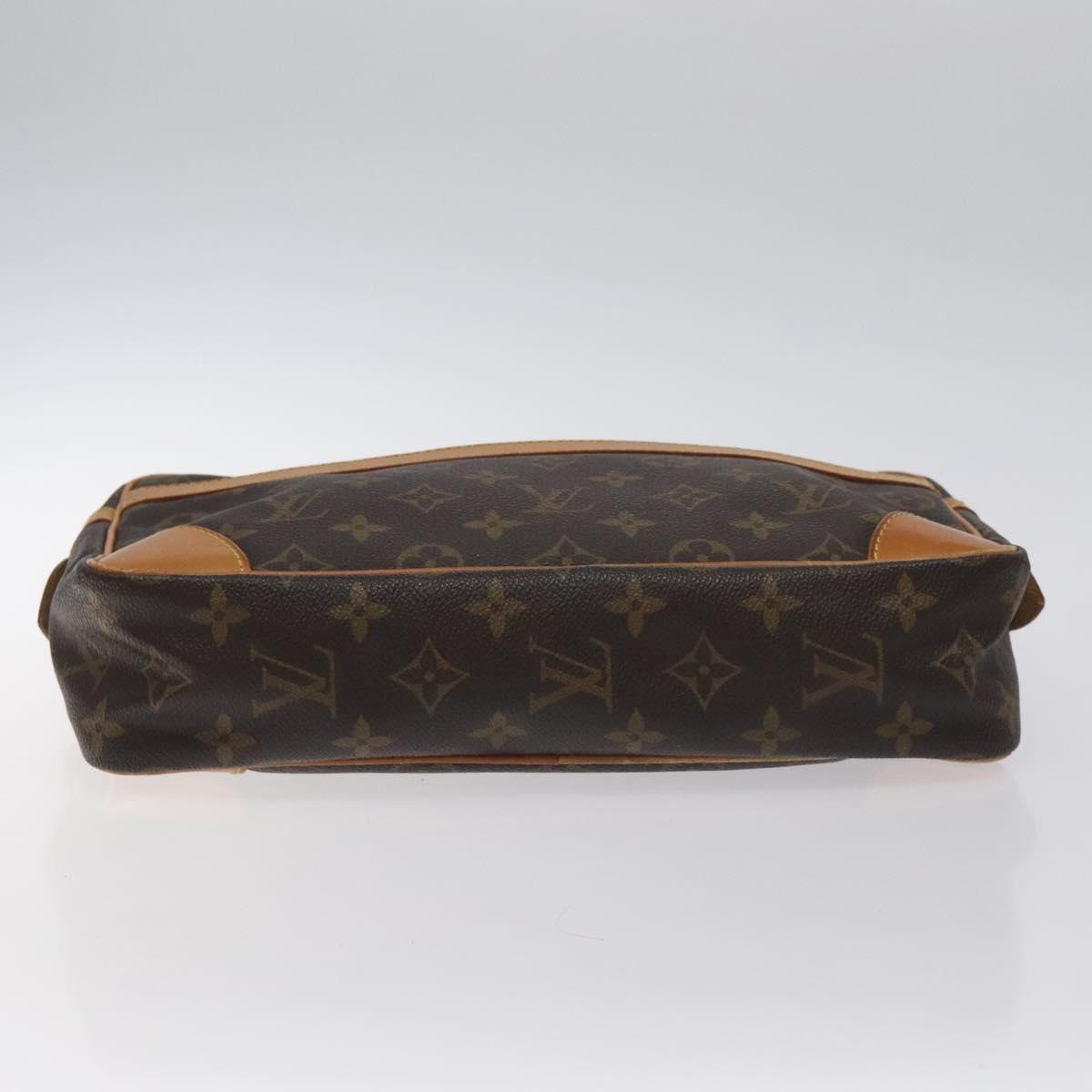 LOUIS VUITTON Monogram Compiegne 28 Clutch Bag M51845 LV Auth bs26976