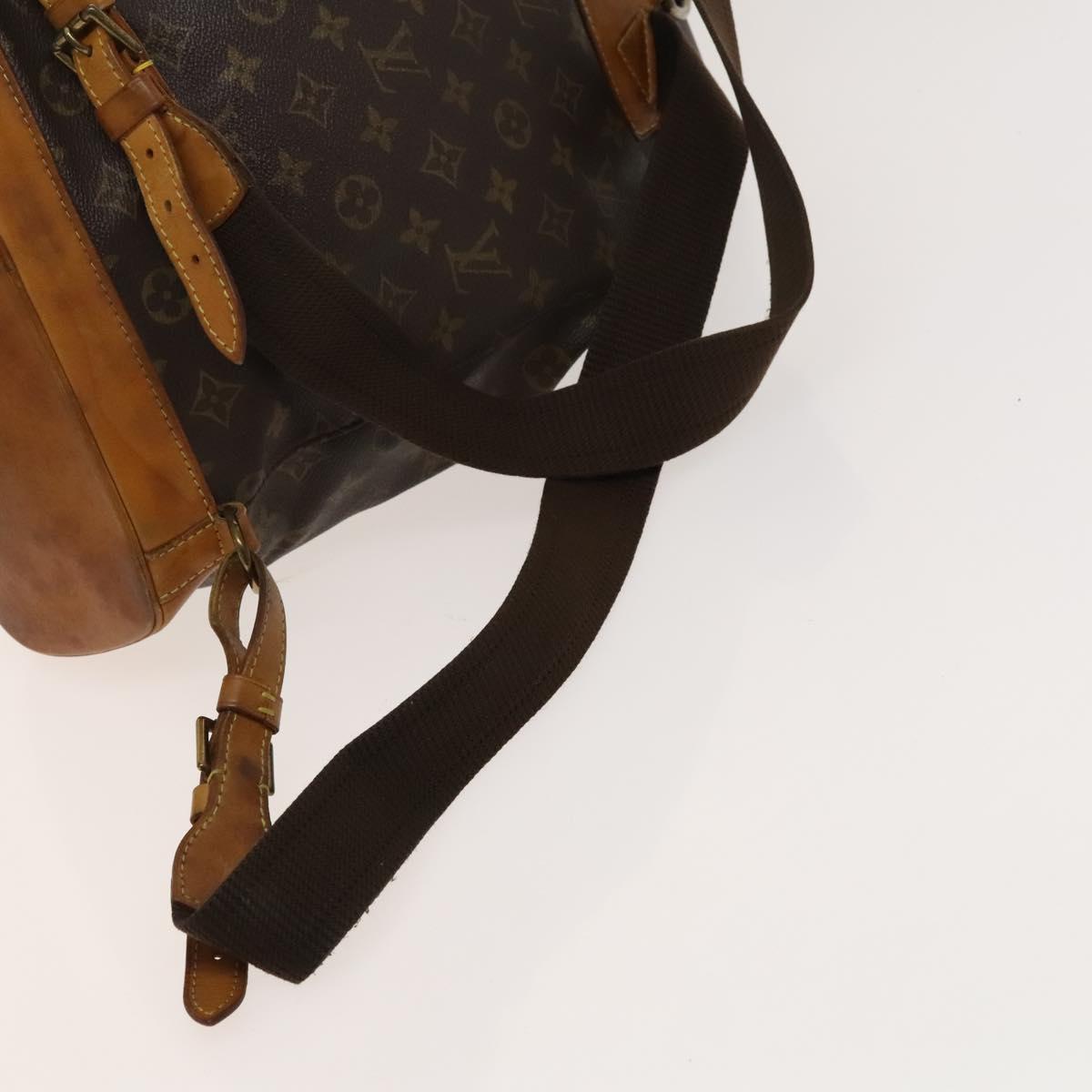 LOUIS VUITTON Monogram Montsouris GM Backpack M51135 LV Auth bs26978