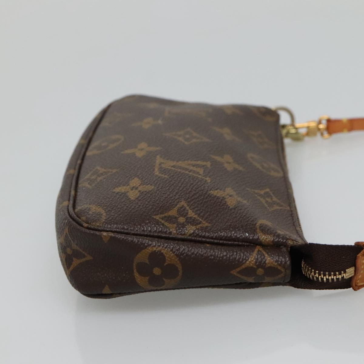 LOUIS VUITTON Monogram Mini Pochette Accessoires Pouch M58009 LV Auth bs26979