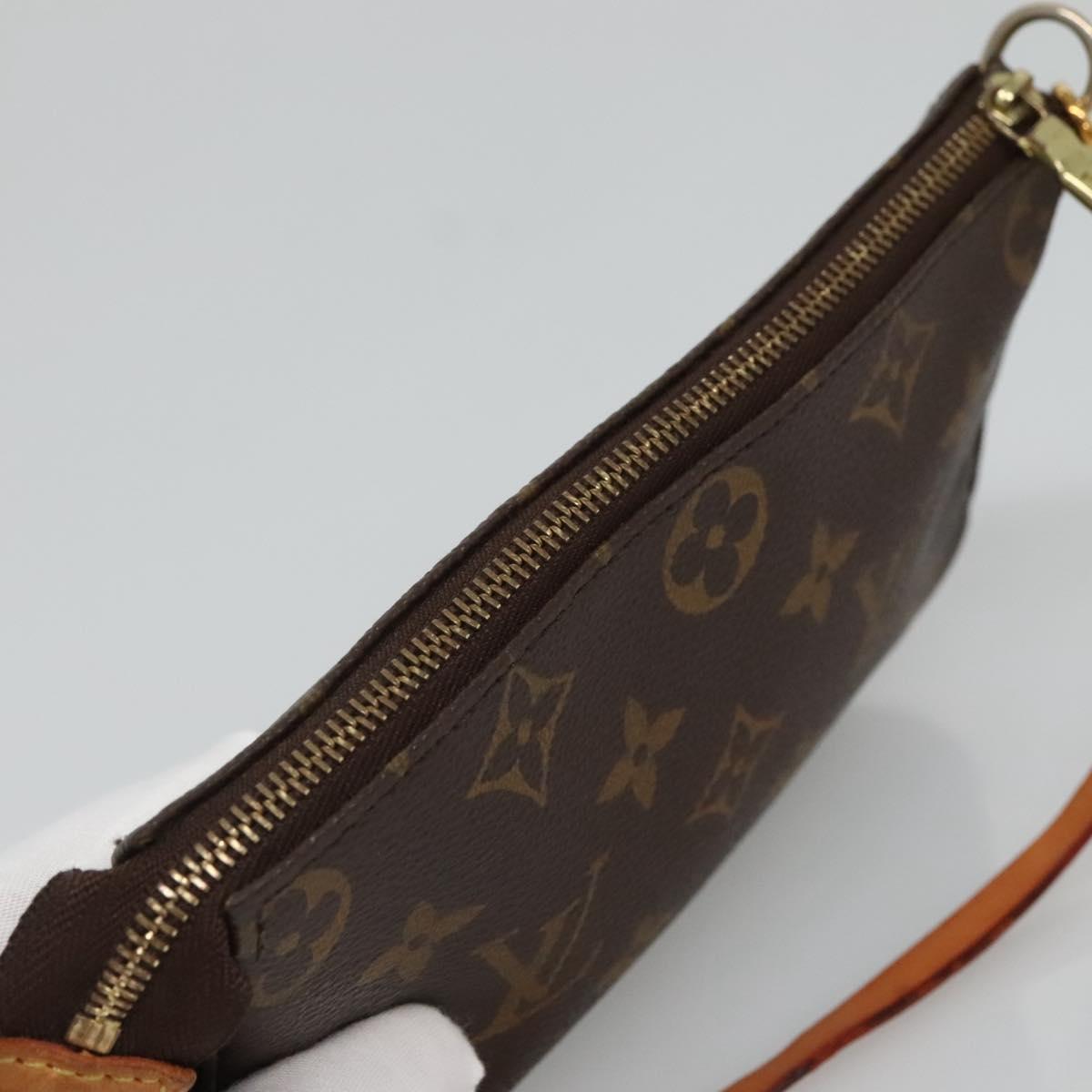 LOUIS VUITTON Monogram Mini Pochette Accessoires Pouch M58009 LV Auth bs26979