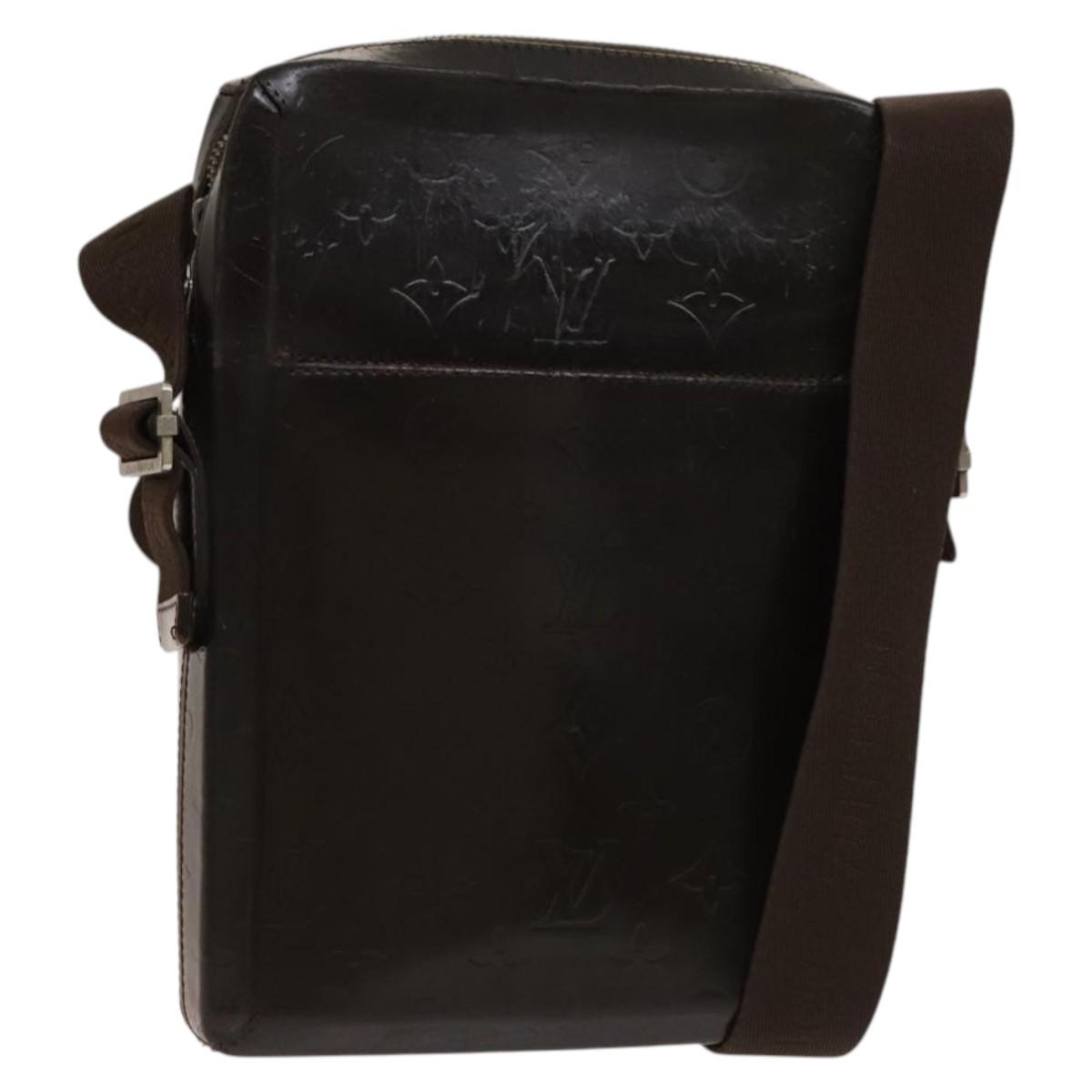 LOUIS VUITTON Monogram Lace Bobby Shoulder Bag Brown M46520 LV Auth bs27004