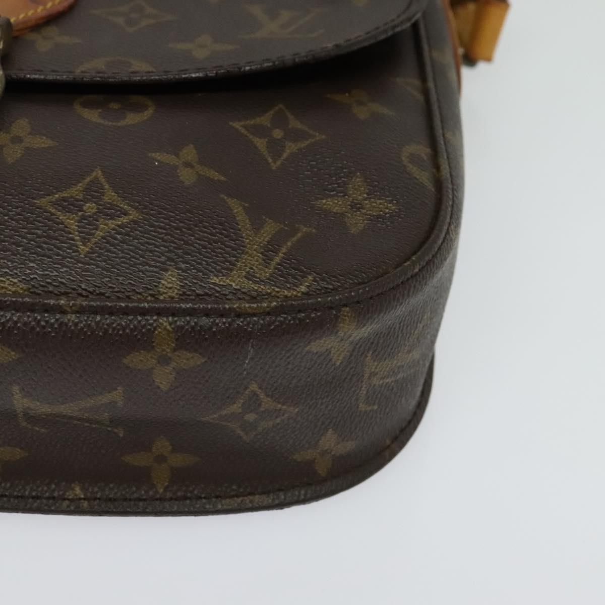 LOUIS VUITTON Monogram Saint Cloud GM Shoulder Bag M51242 LV Auth bs27034