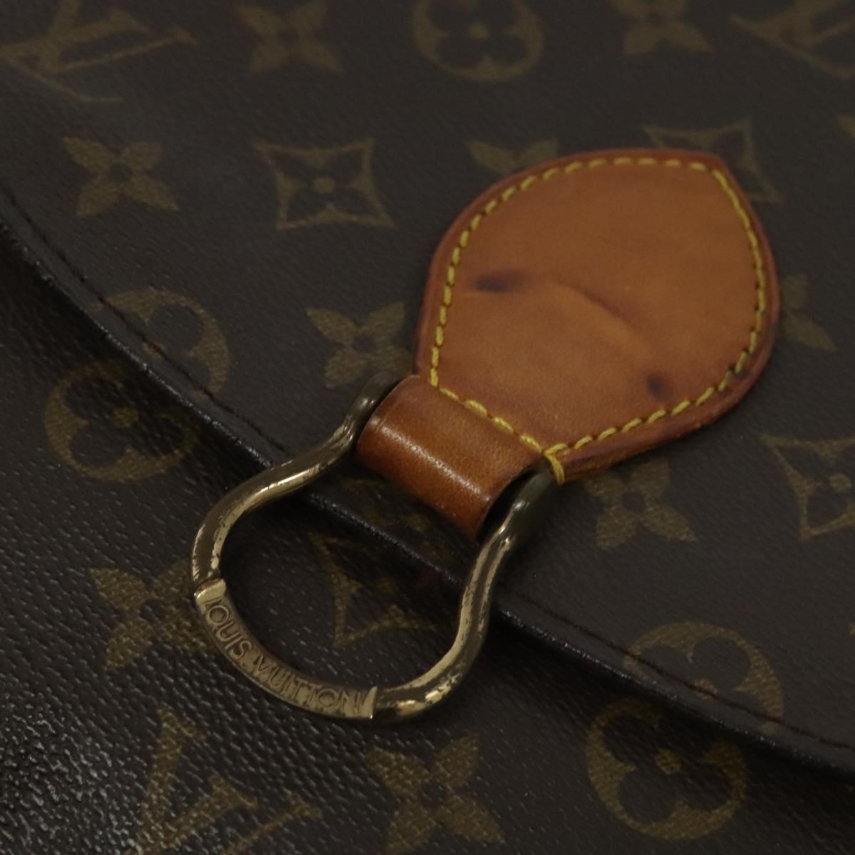 LOUIS VUITTON Monogram Saint Cloud GM Shoulder Bag M51242 LV Auth bs27034