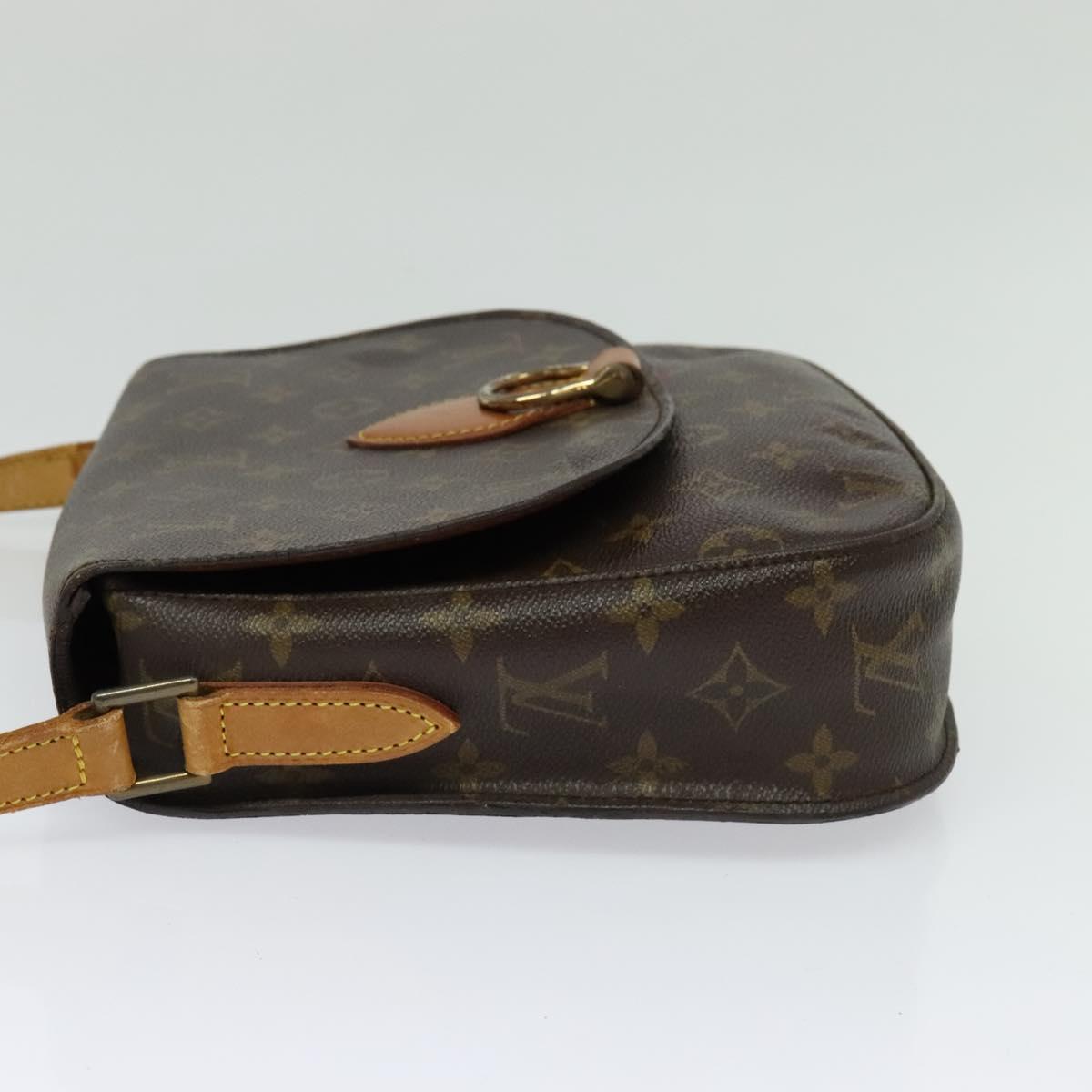LOUIS VUITTON Monogram Saint Cloud GM Shoulder Bag M51242 LV Auth bs27034