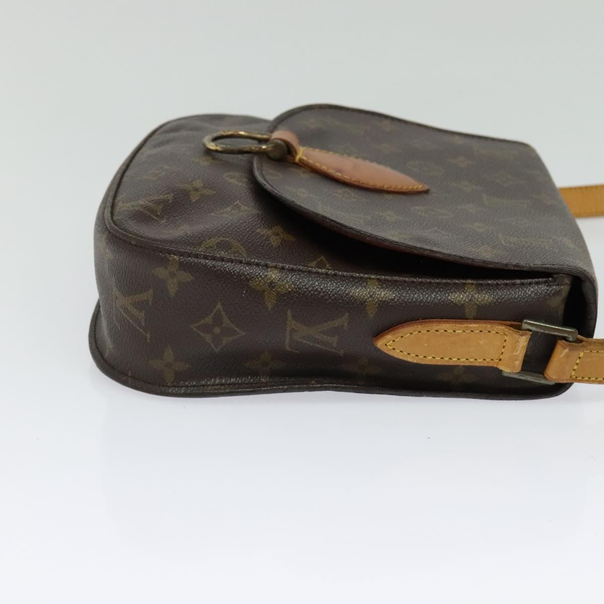 LOUIS VUITTON Monogram Saint Cloud GM Shoulder Bag M51242 LV Auth bs27034