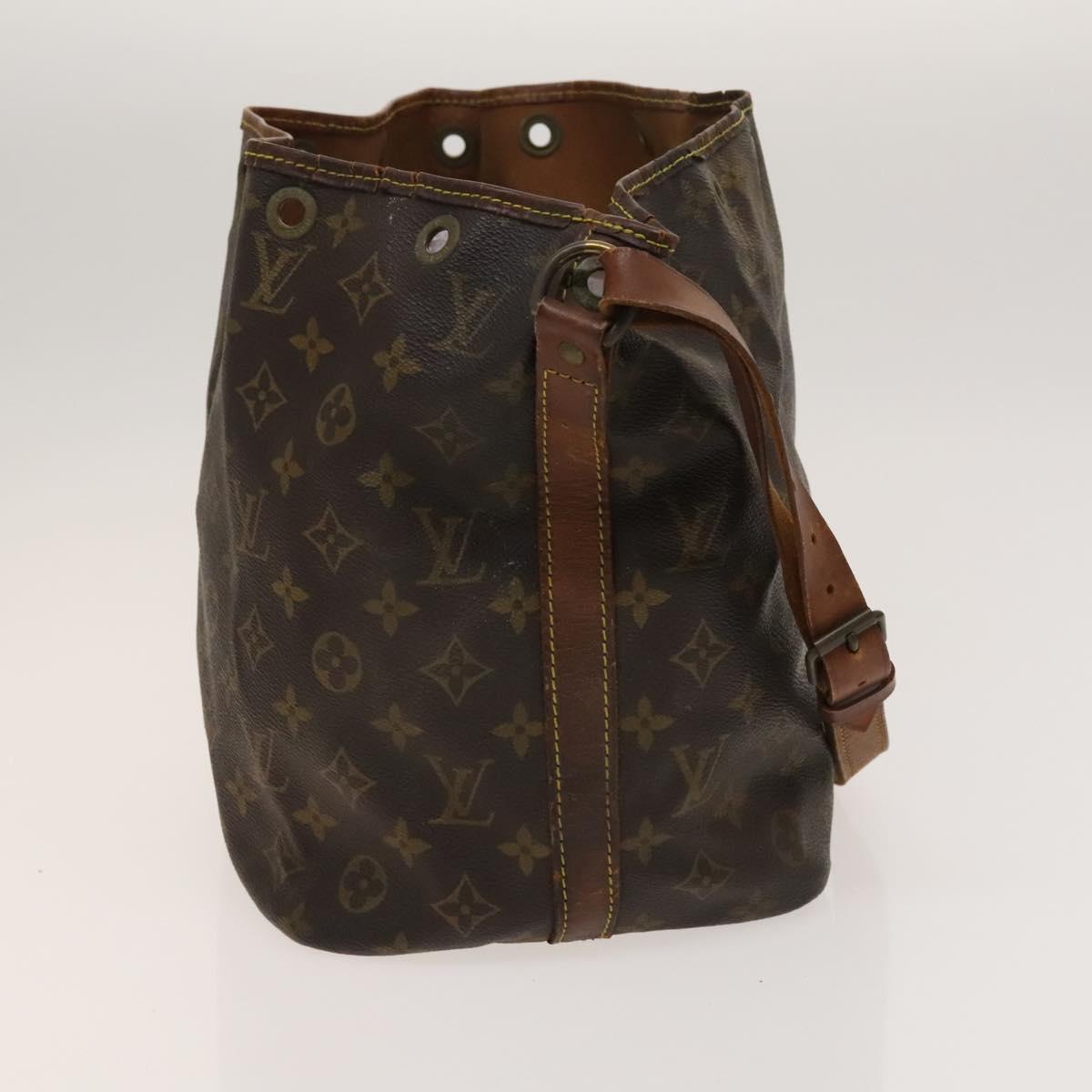 LOUIS VUITTON Monogram Petit Noe Shoulder Bag M42226 LV Auth bs27038