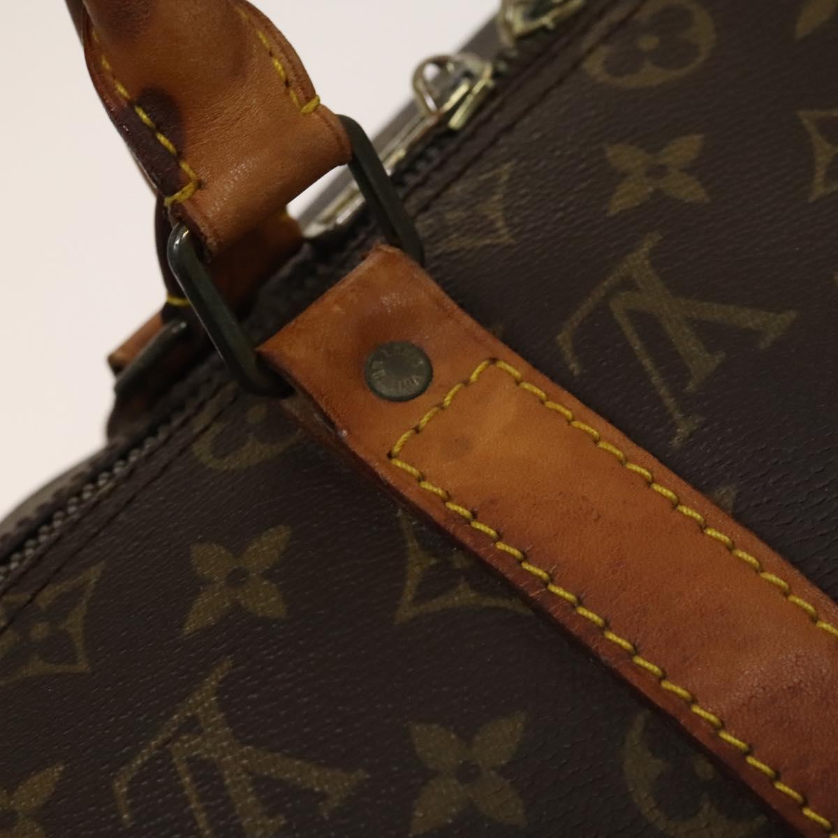 LOUIS VUITTON Monogram Keepall 50 Boston Bag M41426 LV Auth bs27044