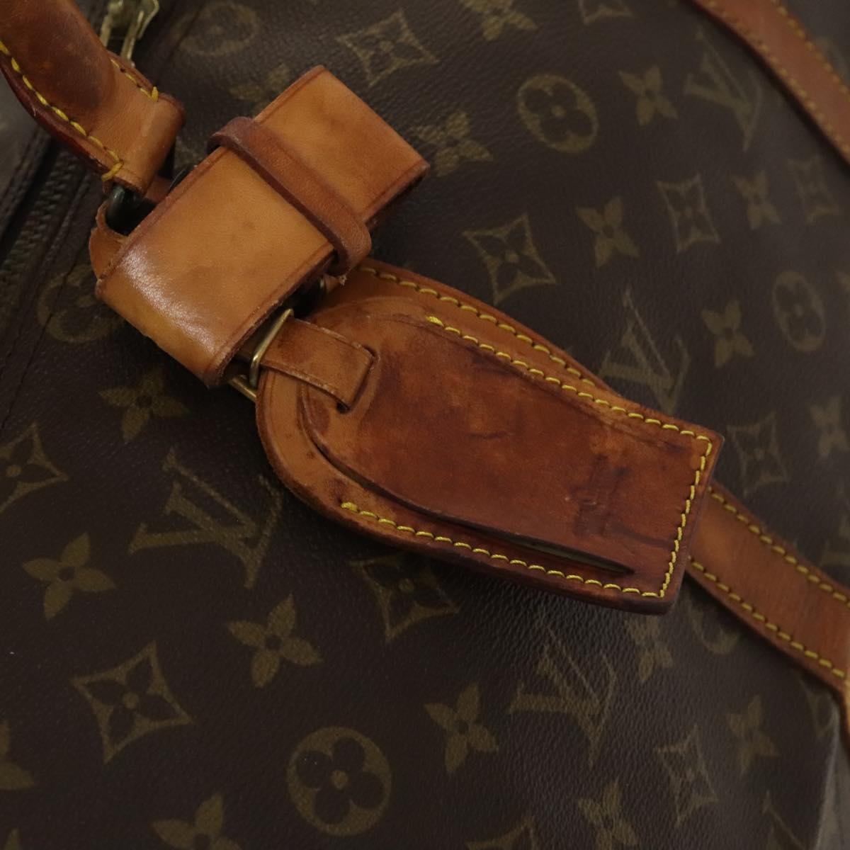 LOUIS VUITTON Monogram Keepall 50 Boston Bag M41426 LV Auth bs27044