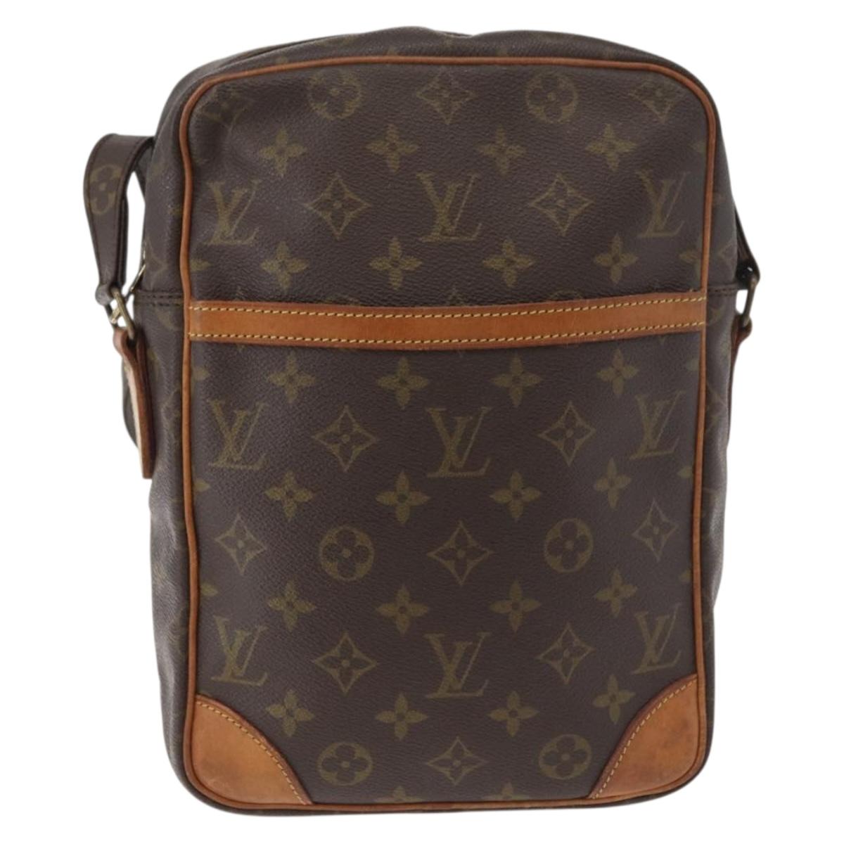 LOUIS VUITTON Monogram Danube MM Shoulder Bag M45264 LV Auth bs27046