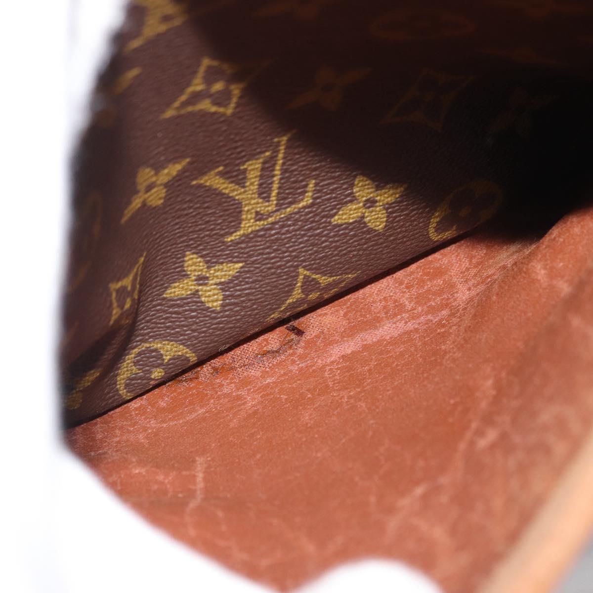 LOUIS VUITTON Monogram Danube MM Shoulder Bag M45264 LV Auth bs27046