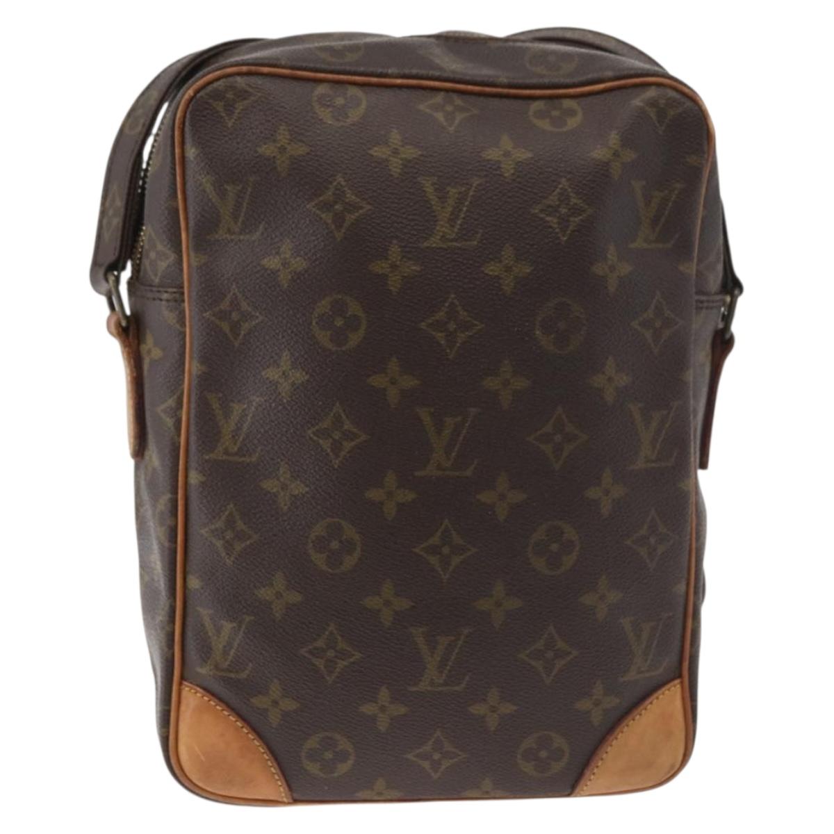 LOUIS VUITTON Monogram Danube MM Shoulder Bag M45264 LV Auth bs27046