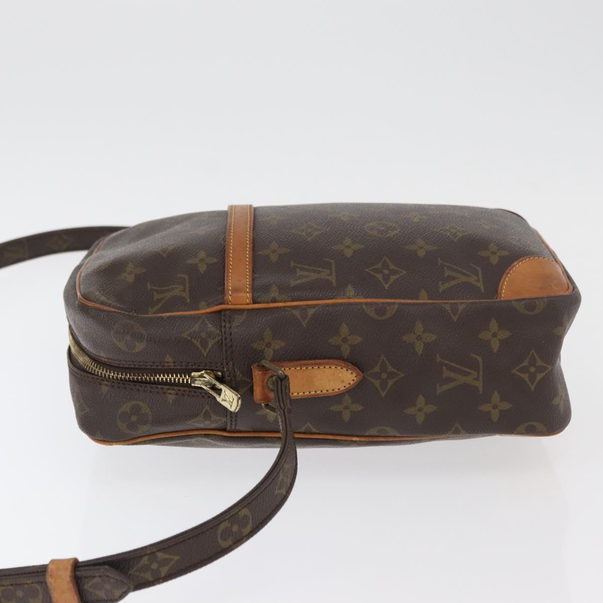 LOUIS VUITTON Monogram Danube MM Shoulder Bag M45264 LV Auth bs27046
