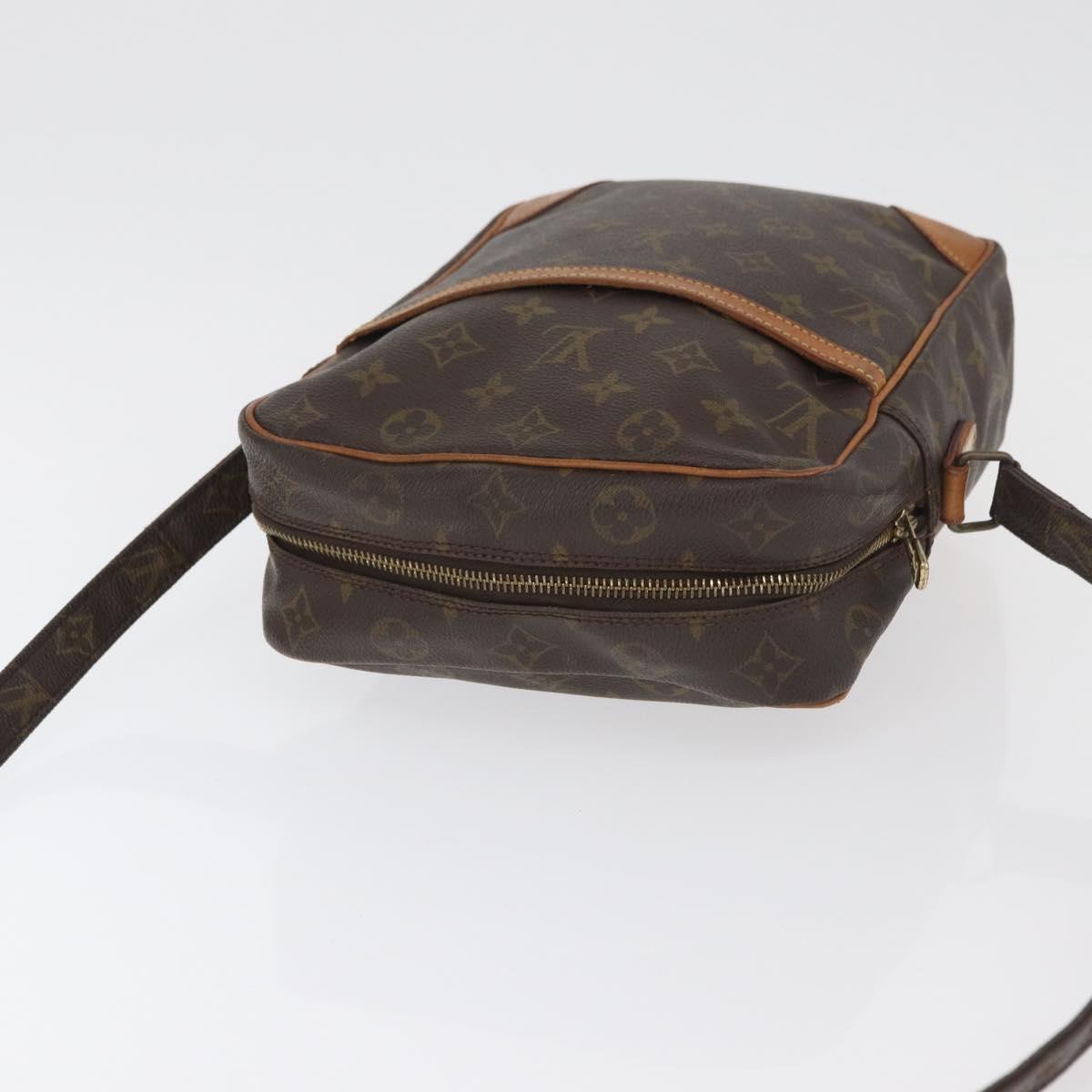 LOUIS VUITTON Monogram Danube MM Shoulder Bag M45264 LV Auth bs27046