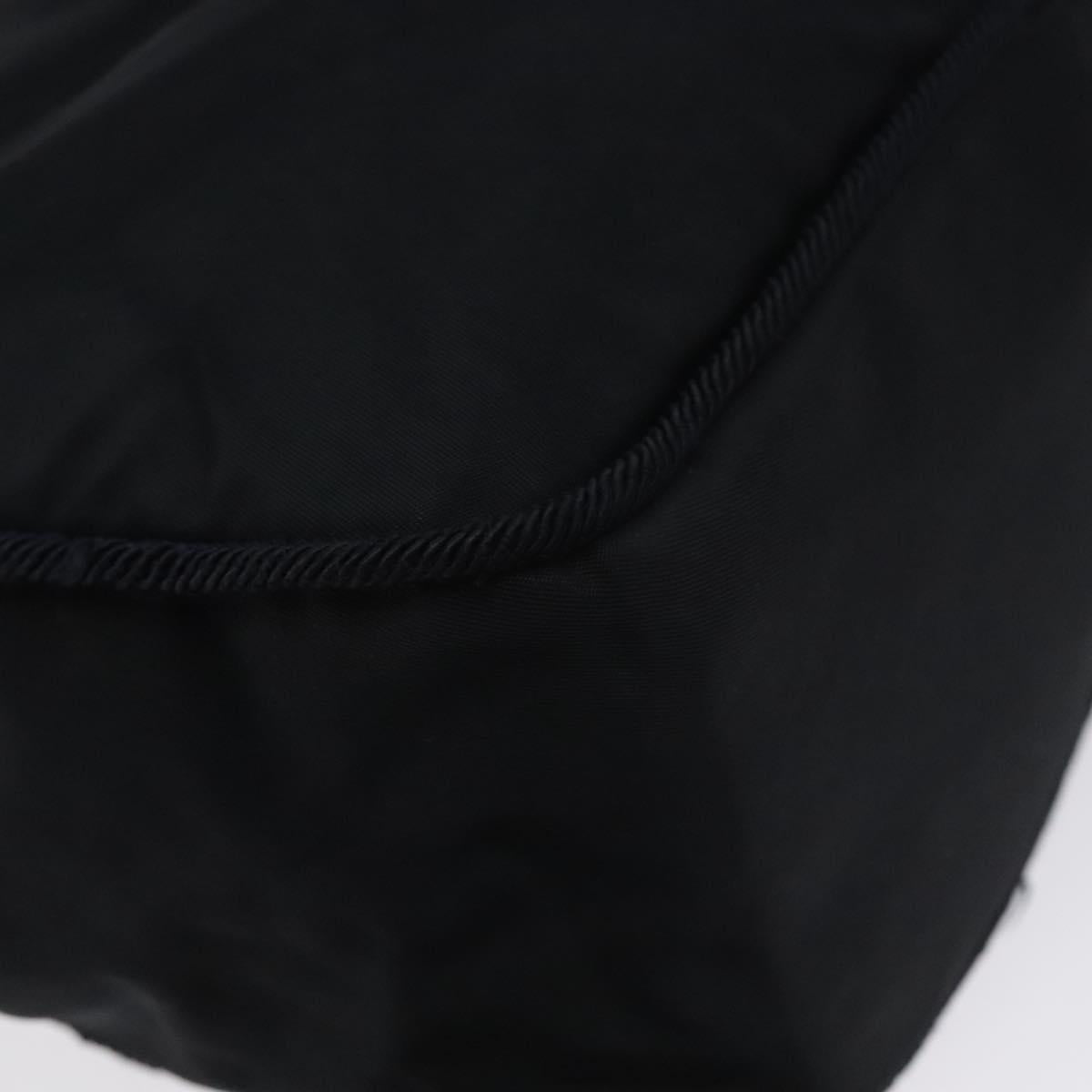 PRADA Hand Bag Nylon Black Auth bs27069