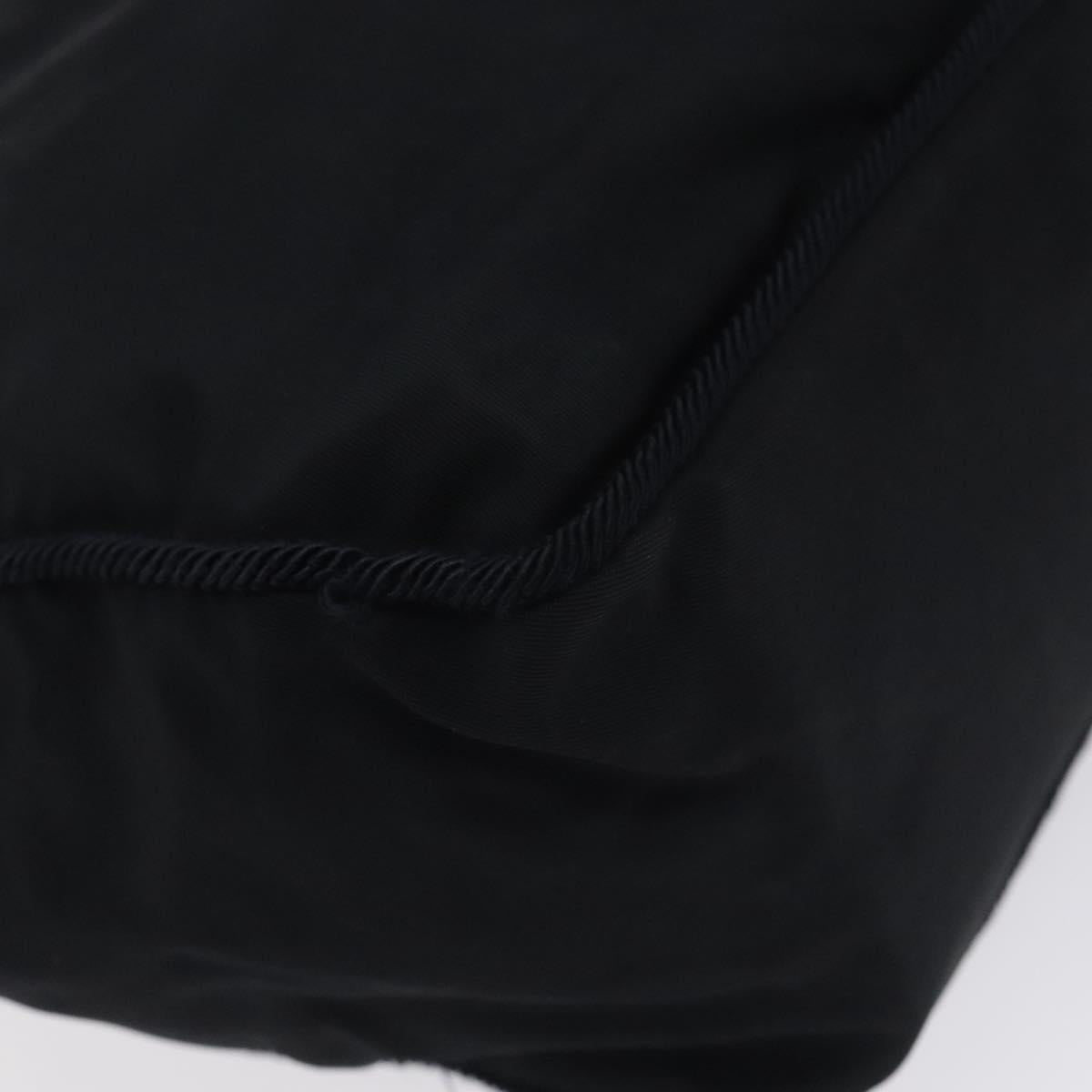 PRADA Hand Bag Nylon Black Auth bs27069